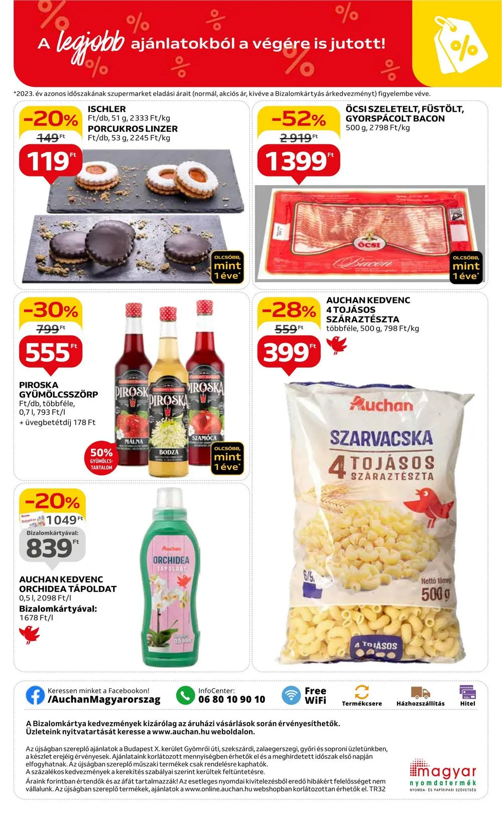 Auchan akciós újság Szupermarket 08.08–08.14 – 8. oldal