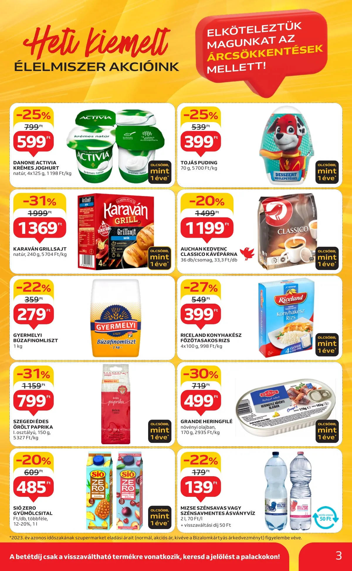 Auchan akciós újság Szupermarket 09.12–09.18 – 3. oldal