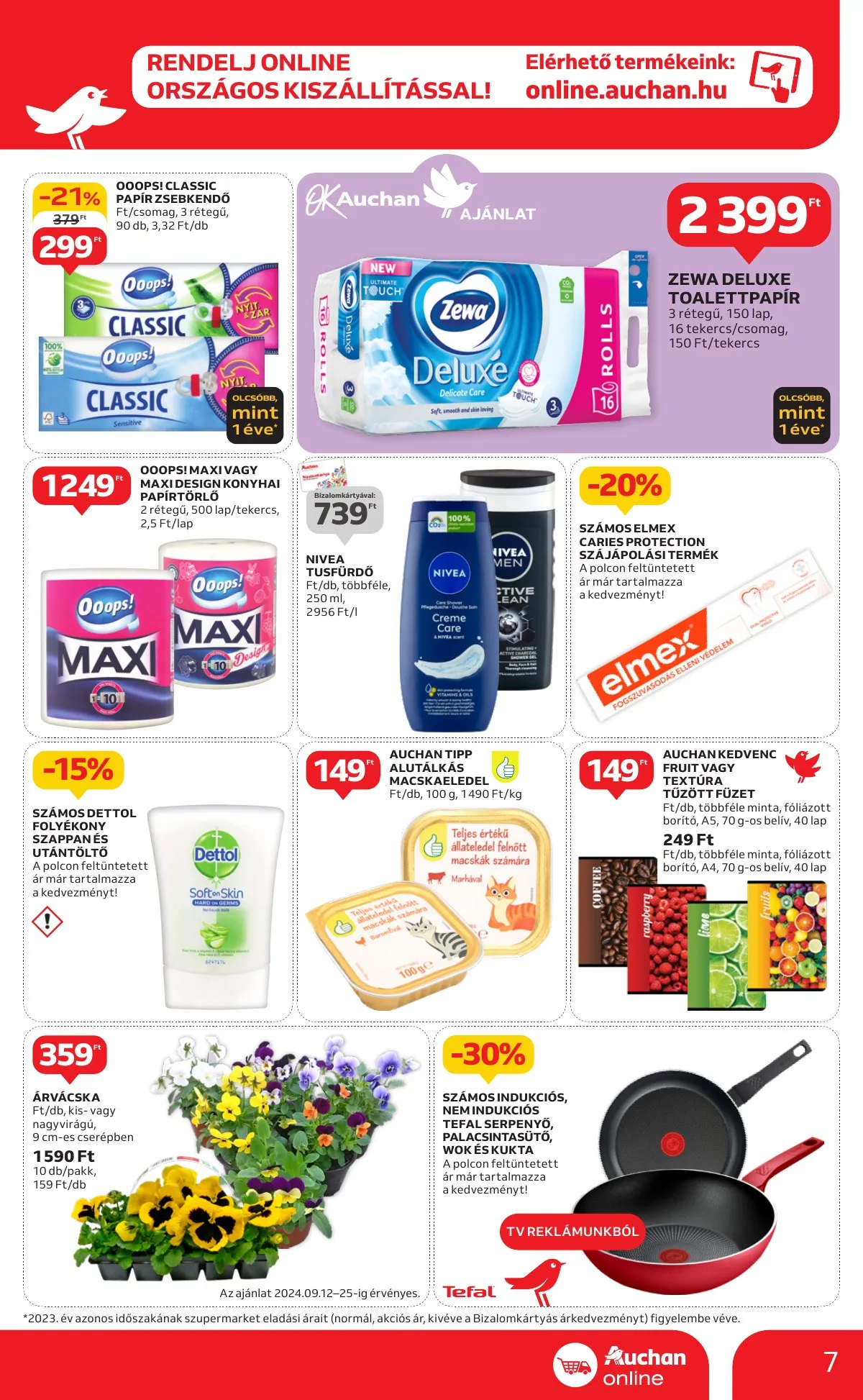 Auchan akciós újság Szupermarket 09.12–09.18 – 7. oldal