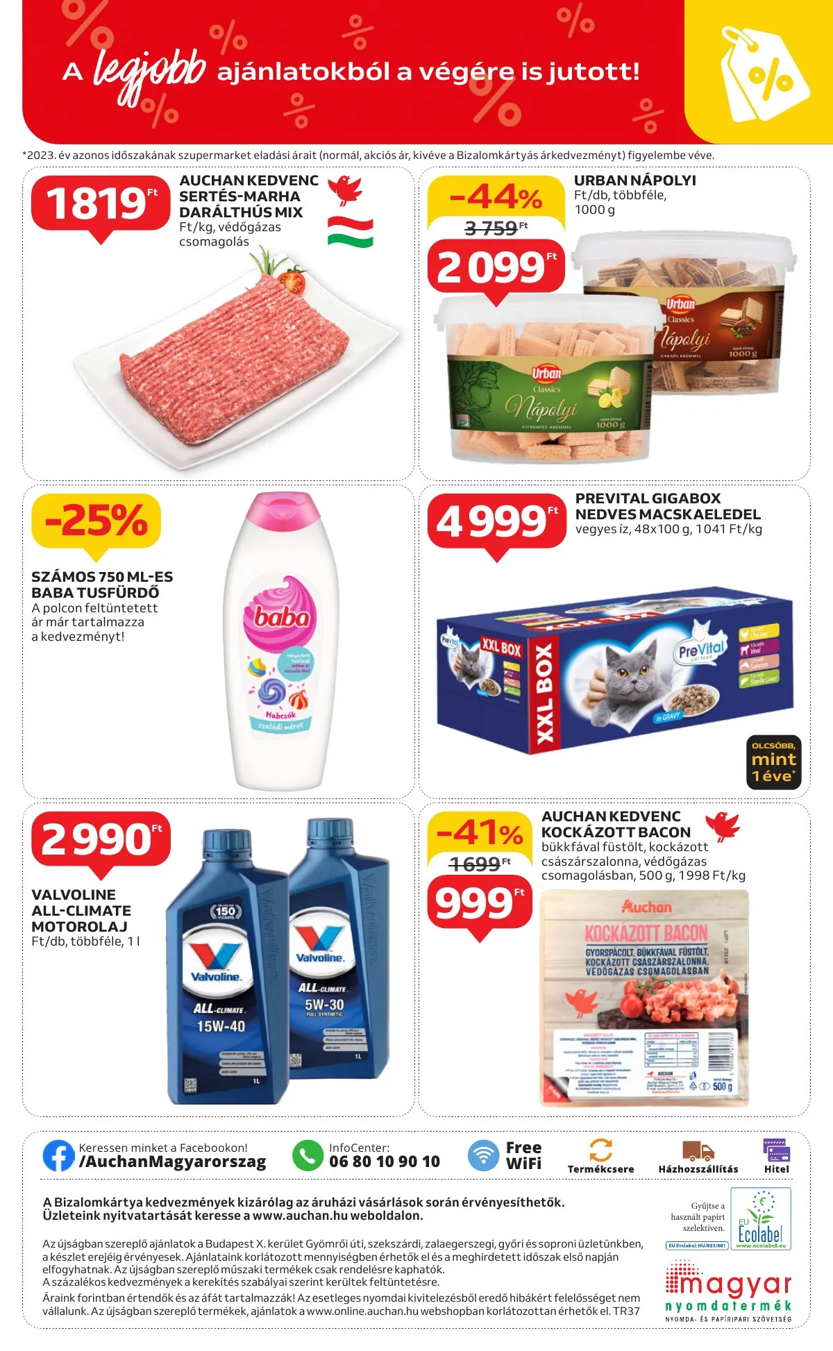 Auchan akciós újság Szupermarket 09.12–09.18 – 8. oldal