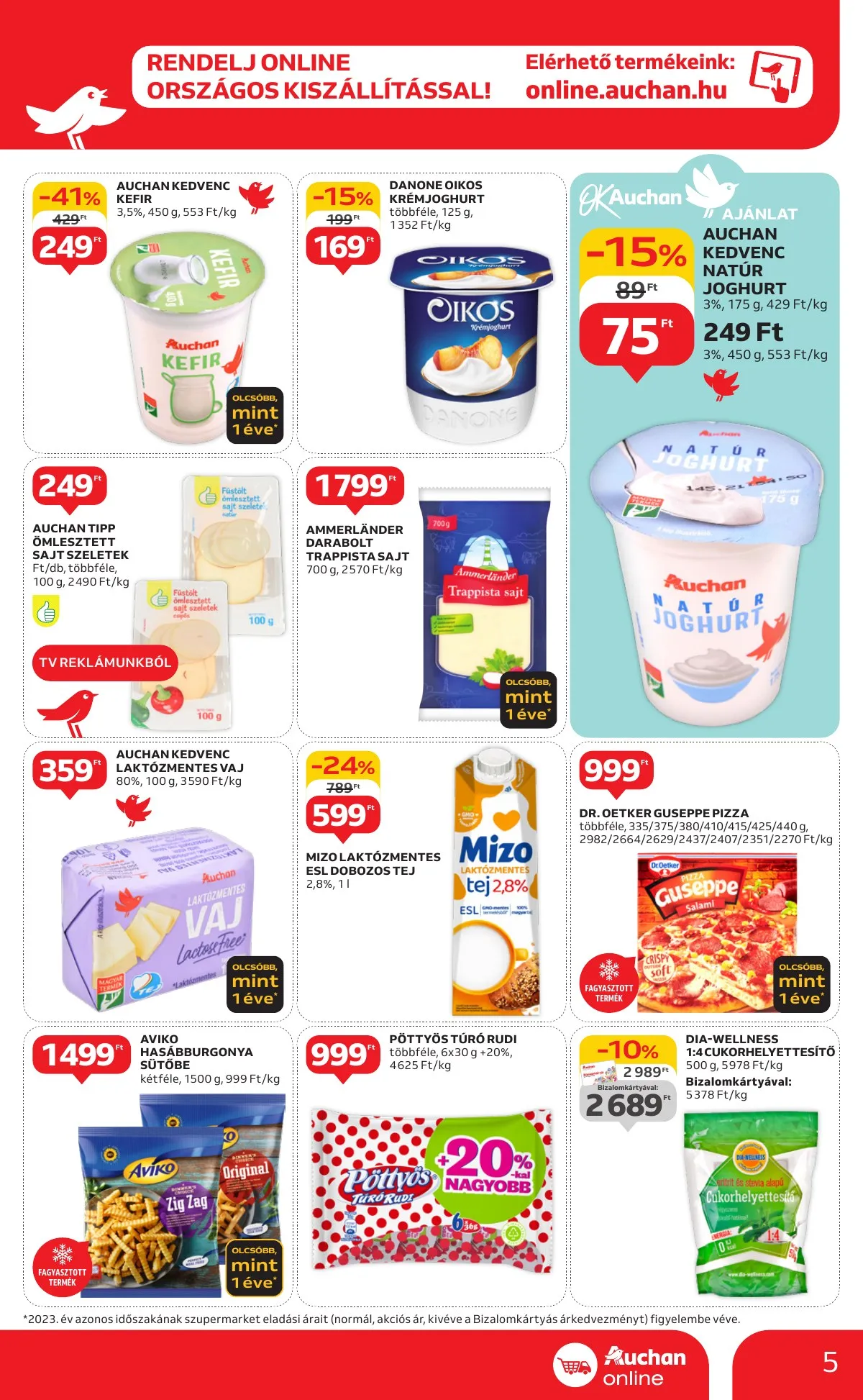 Auchan akciós újság Szupermarket 09.19–09.25 – 5. oldal