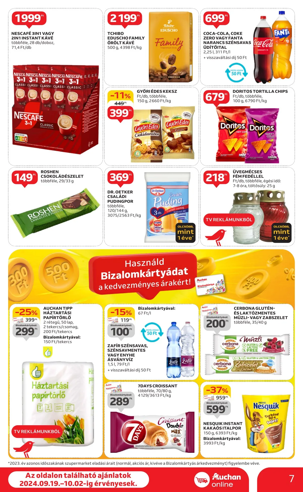 Auchan akciós újság Szupermarket 09.19–09.25 – 7. oldal