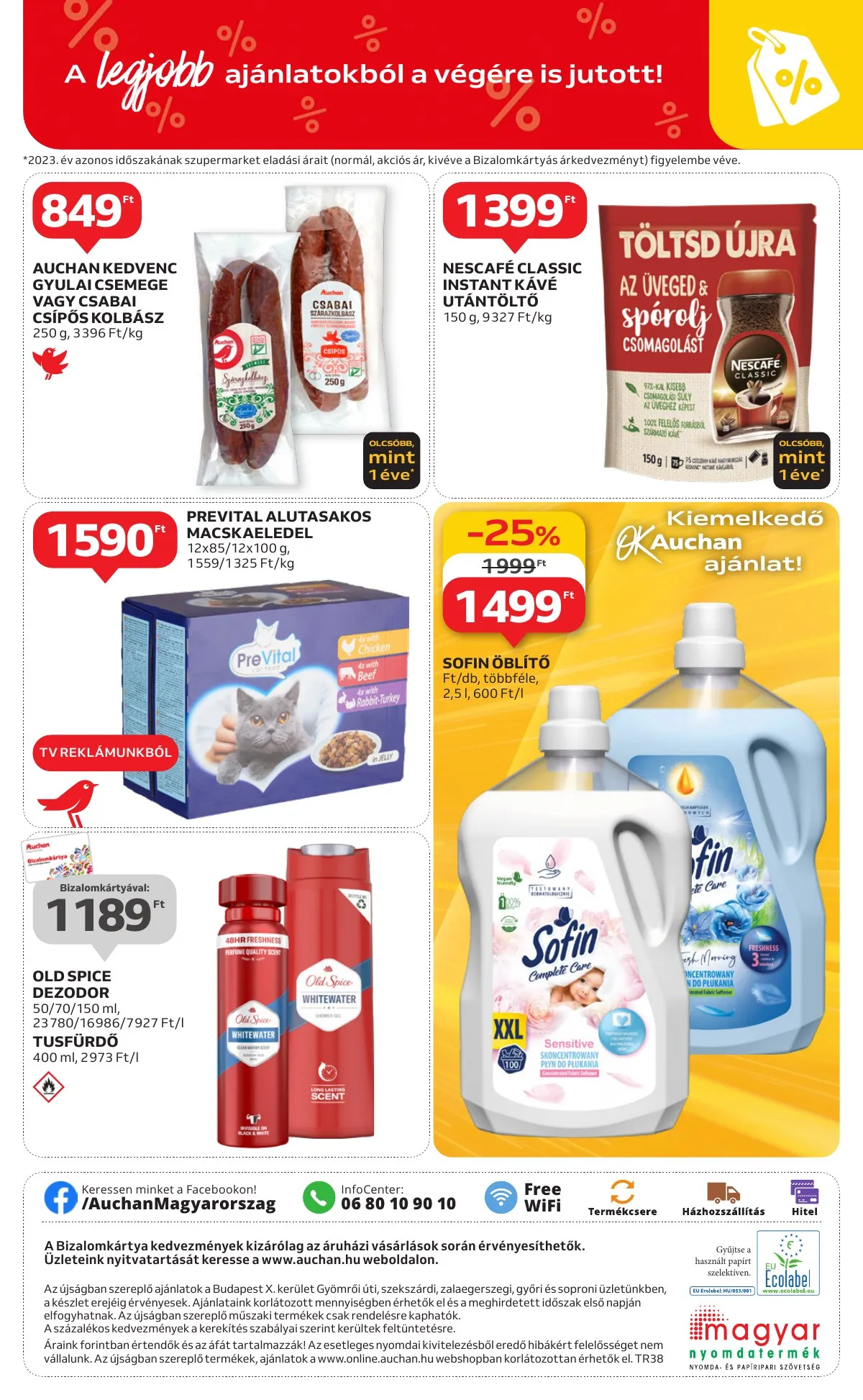 Auchan akciós újság Szupermarket 09.19–09.25 – 8. oldal