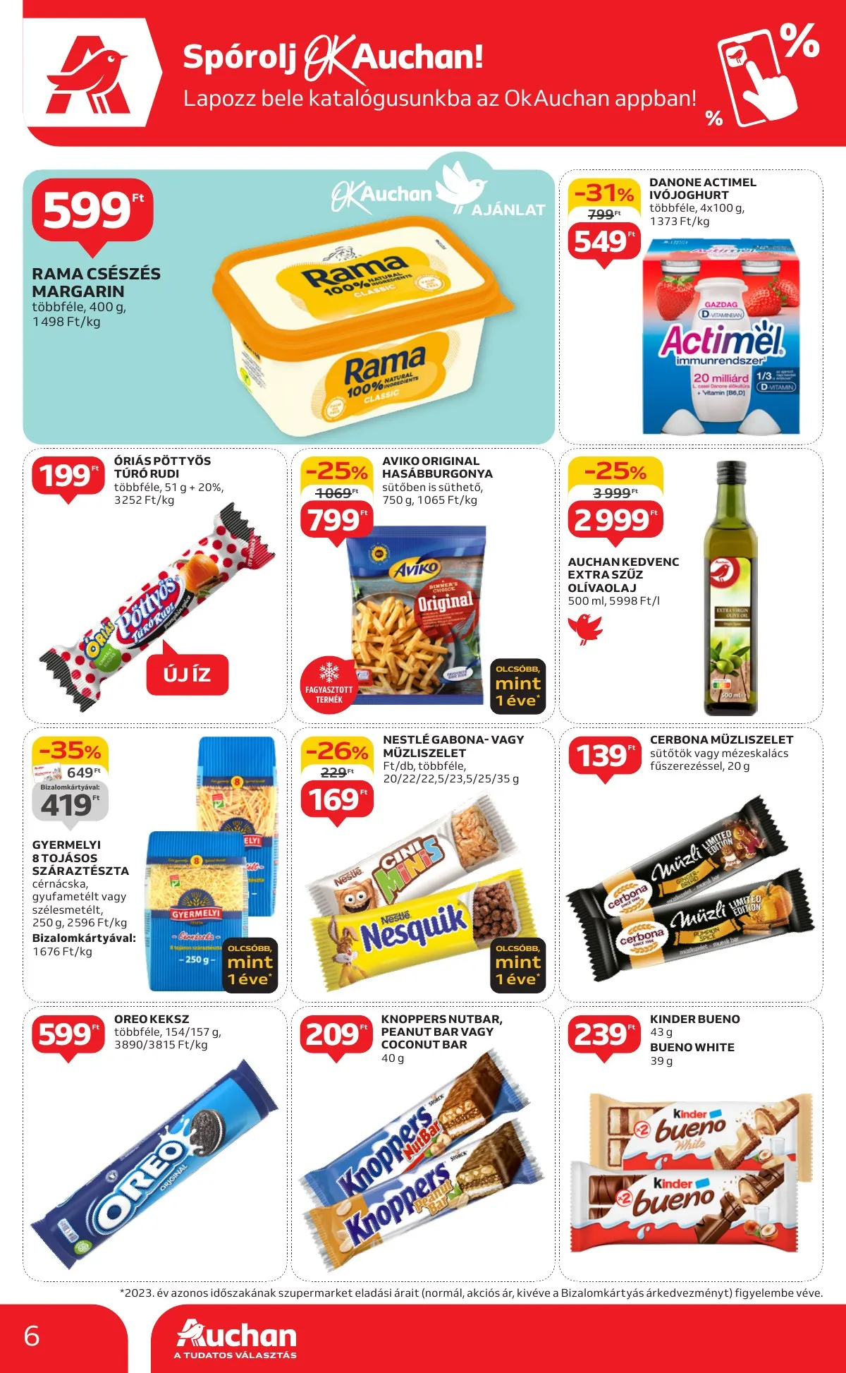 Auchan akciós újság Szupermarket 09.26–10.02 – 6. oldal