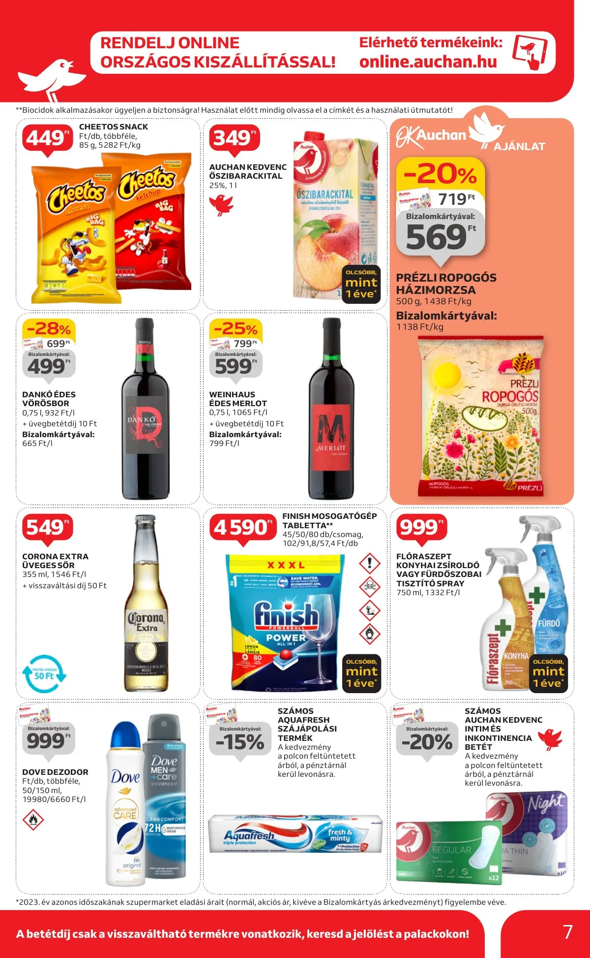 Auchan akciós újság Szupermarket 09.26–10.02 – 7. oldal