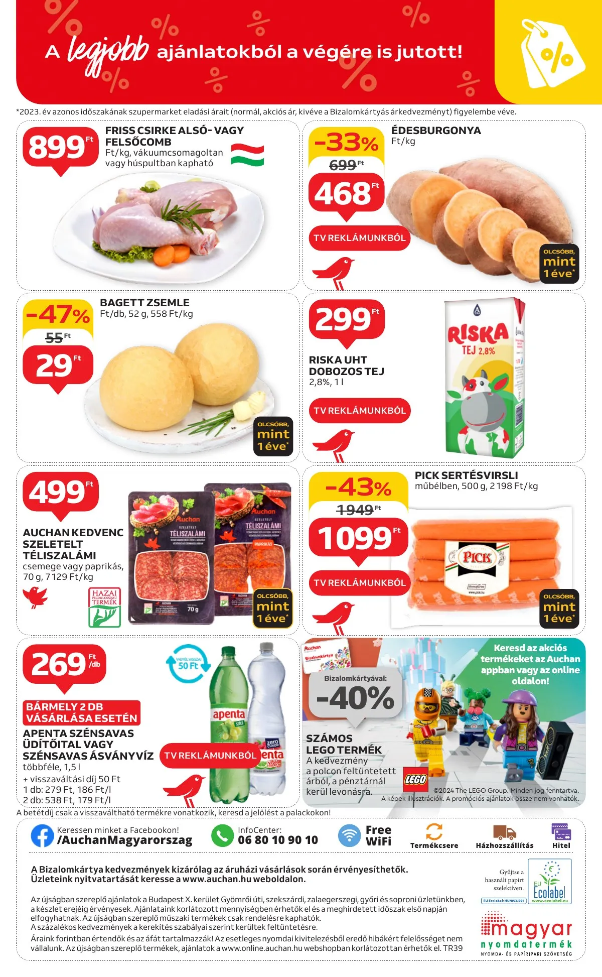 Auchan akciós újság Szupermarket 09.26–10.02 – 8. oldal
