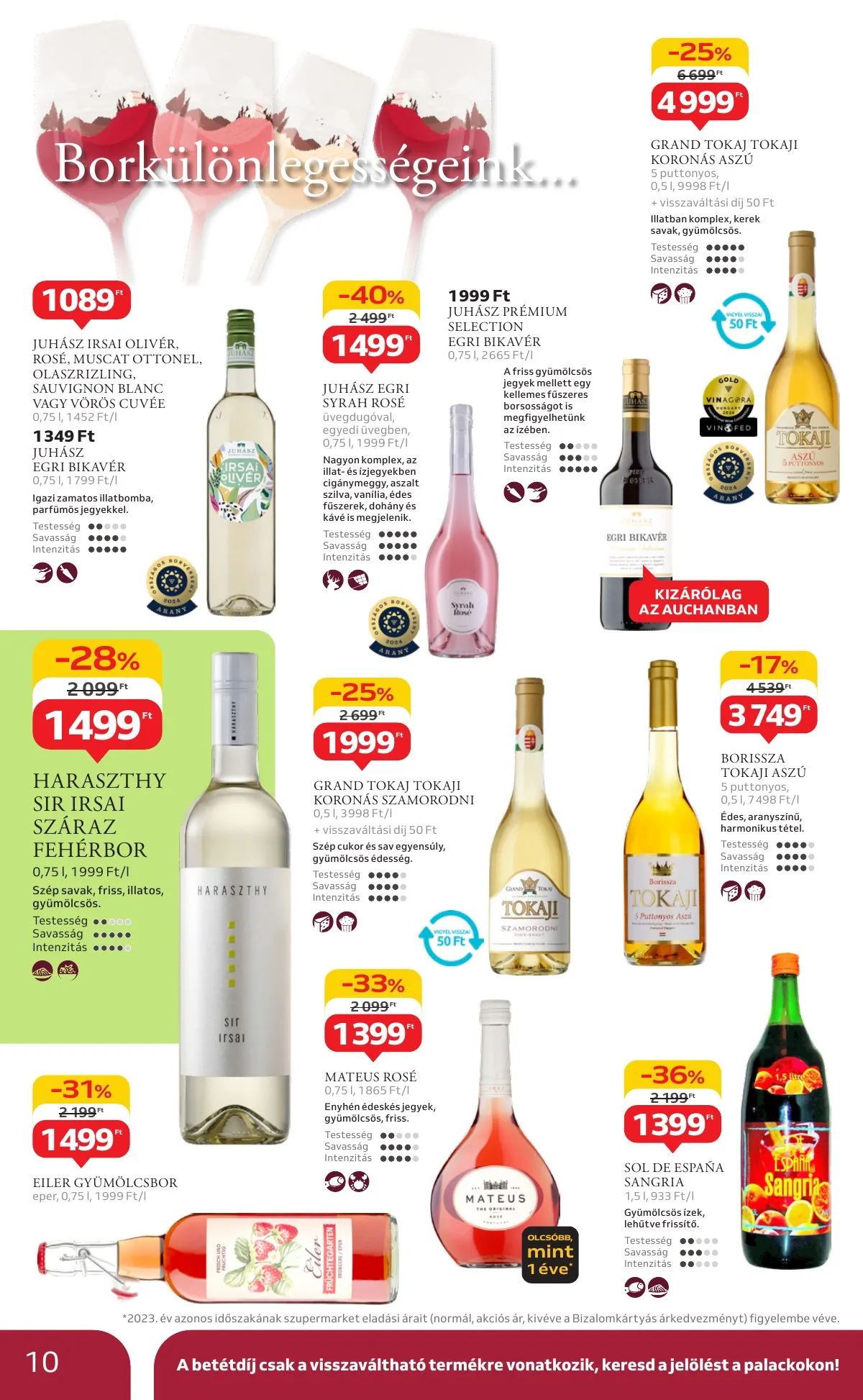 Auchan akciós újság Szupermarket 10.03–10.09 – 10. oldal