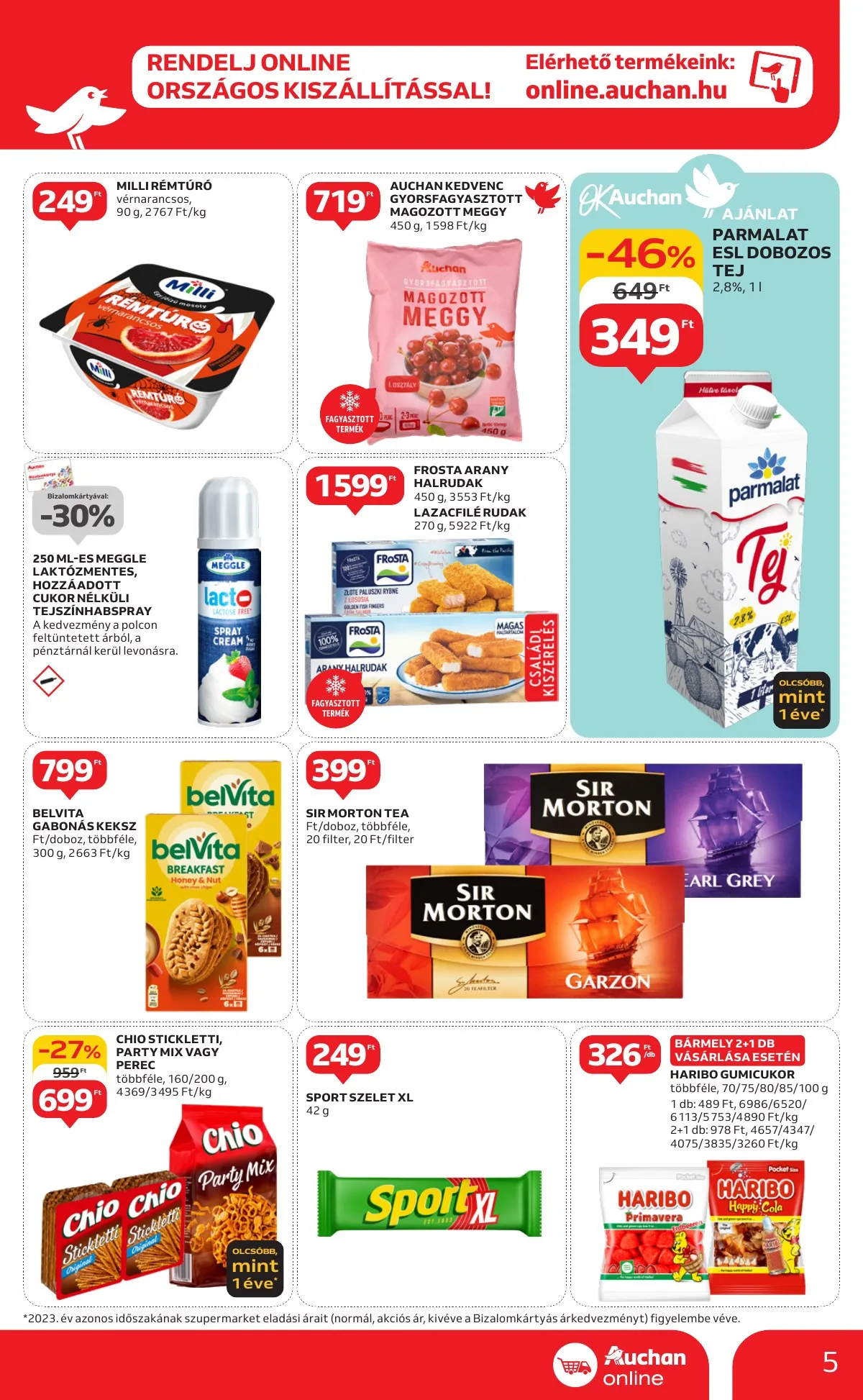 Auchan akciós újság Szupermarket 10.03–10.09 – 5. oldal