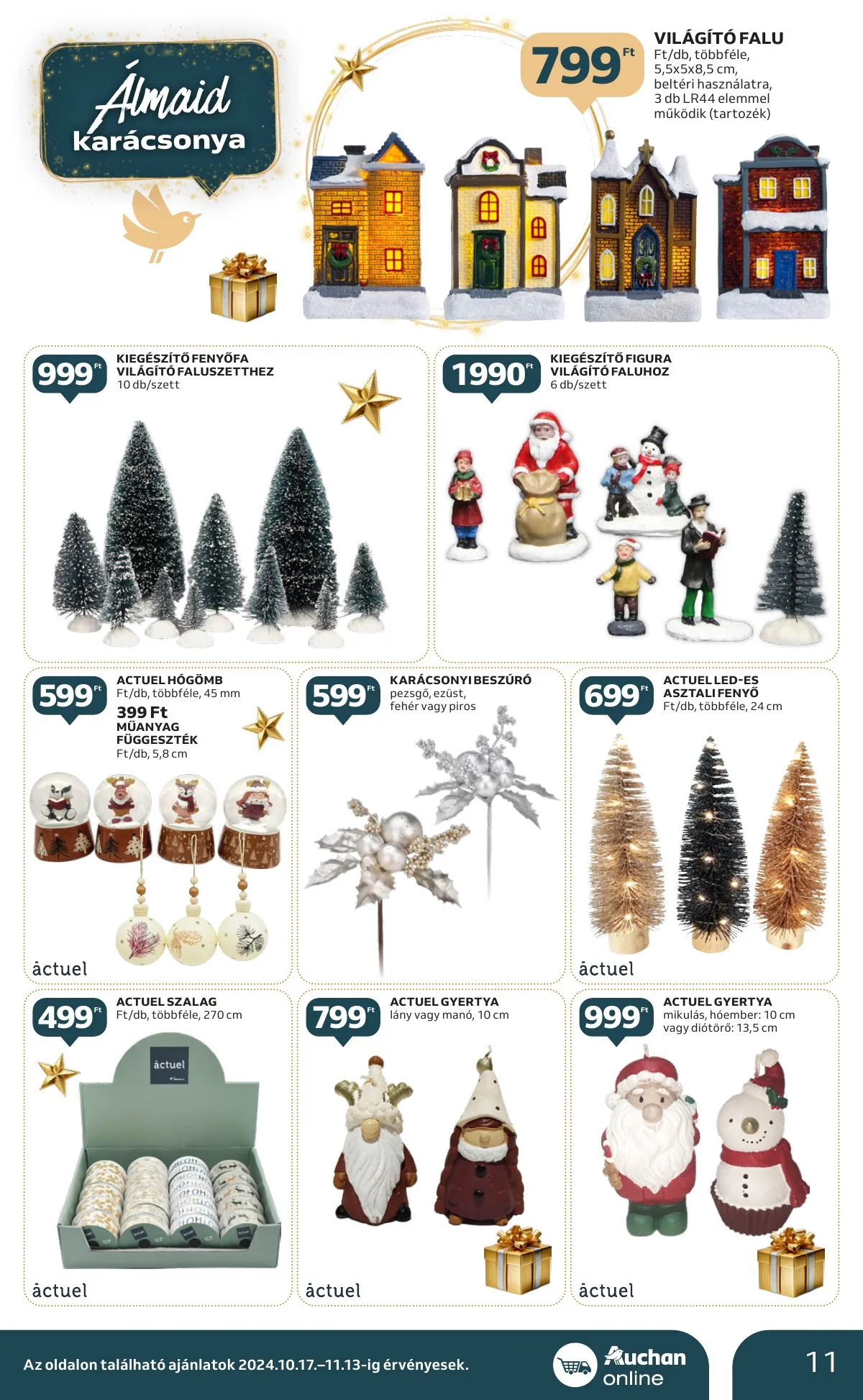 Auchan akciós újság Szupermarket 10.17–10.23 – 11. oldal