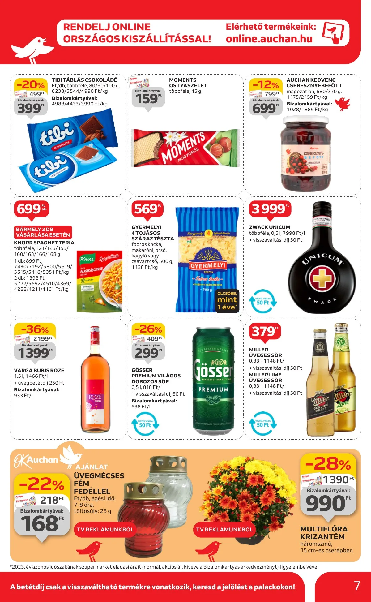Auchan akciós újság Szupermarket 10.17–10.23 – 7. oldal