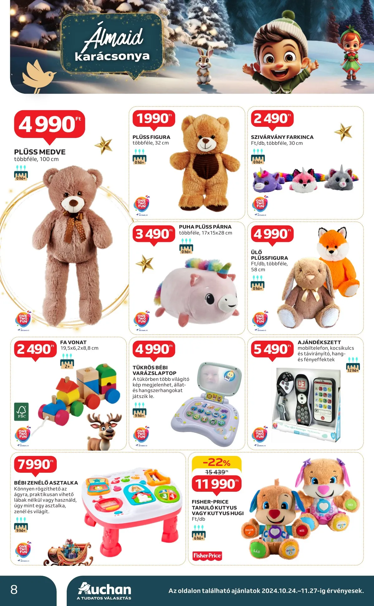 Auchan akciós újság Szupermarket 10.24–10.30 – 8. oldal