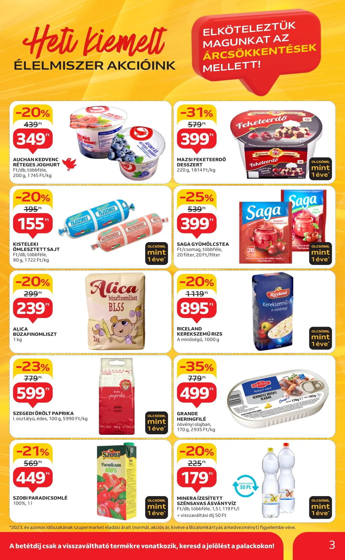 Auchan akciós újság Szupermarket 10.31–11.06 – 3. oldal