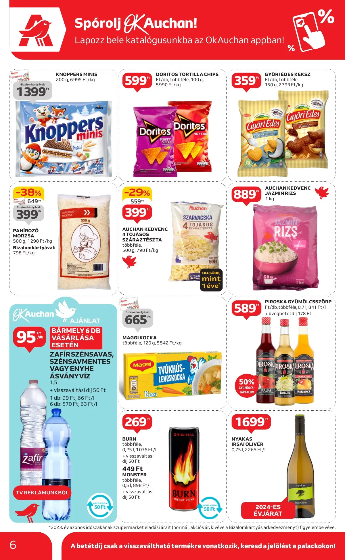 Auchan akciós újság Szupermarket 10.31–11.06 – 6. oldal