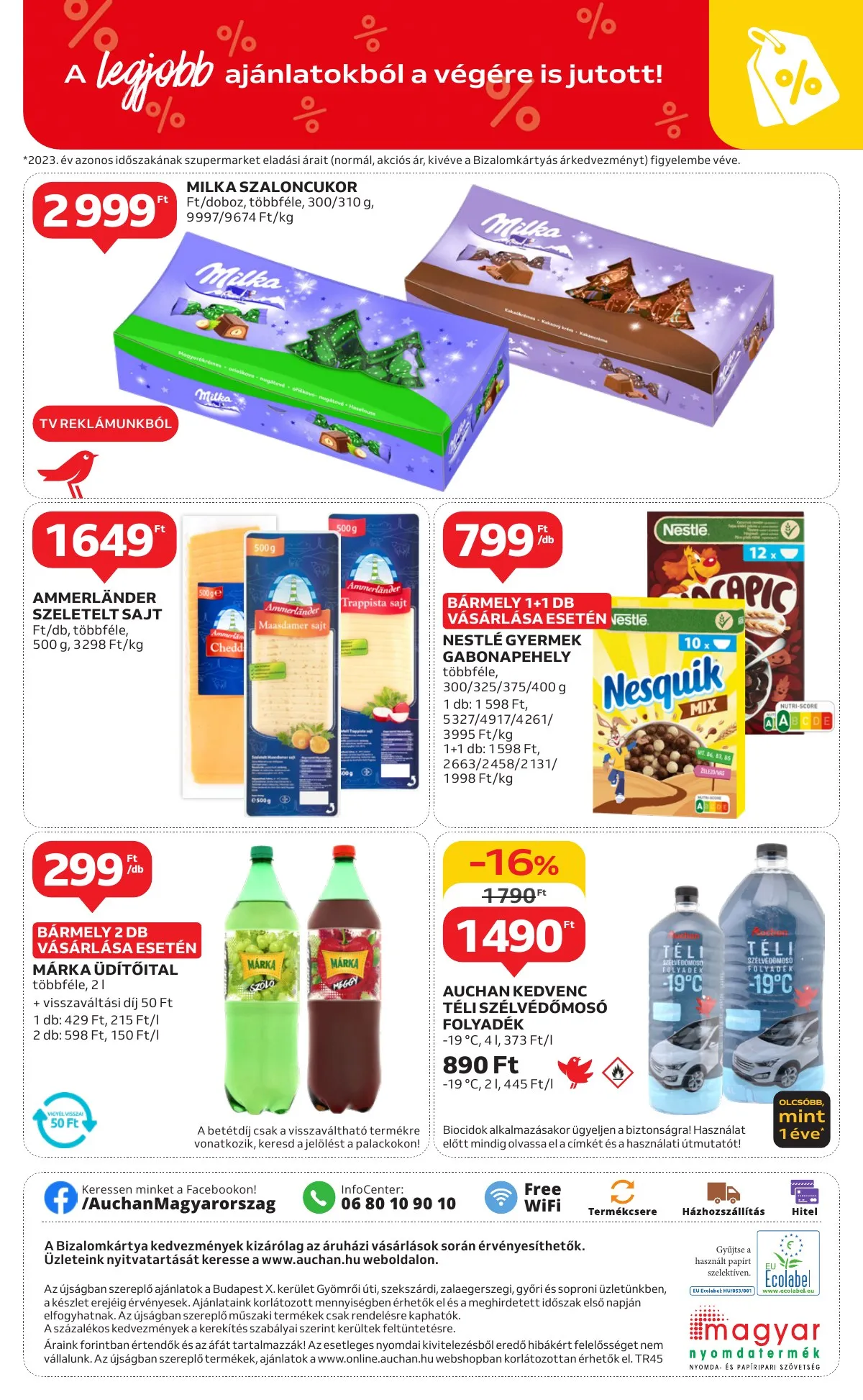 Auchan akciós újság Szupermarket 11.07–11.13 – 8. oldal