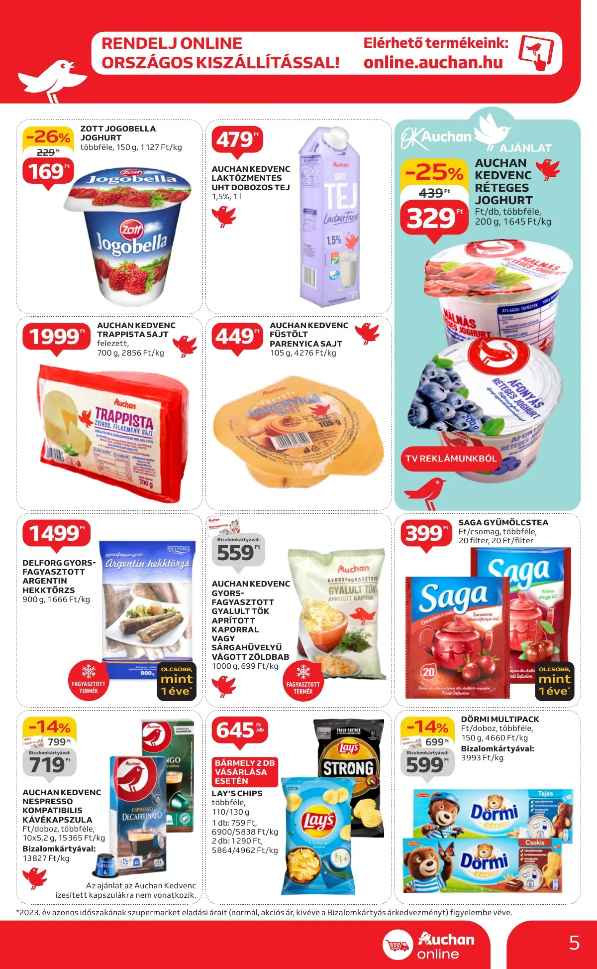 Auchan akciós újság Szupermarket 11.21–11.27 – 5. oldal