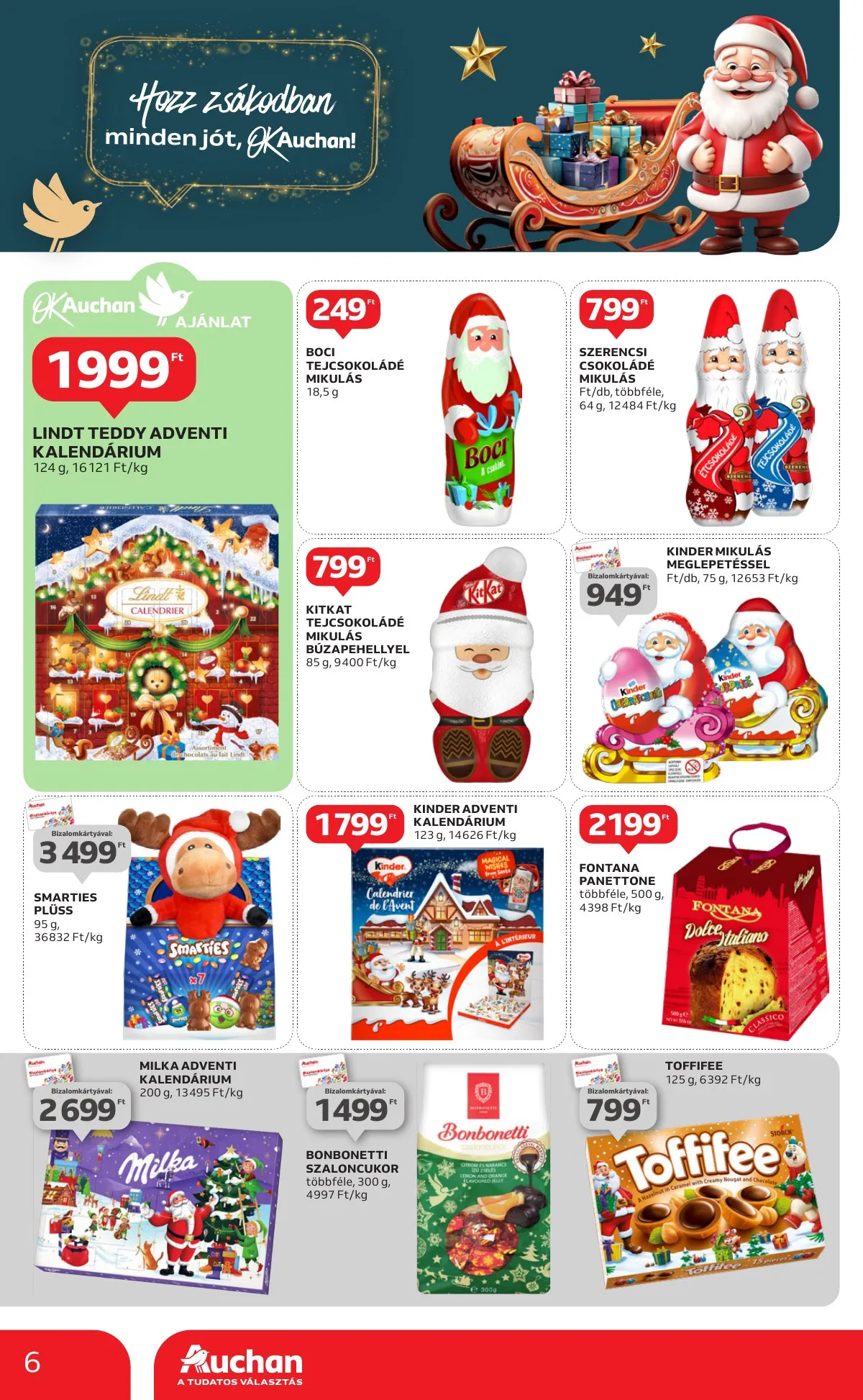 Auchan akciós újság Szupermarket 11.21–11.27 – 6. oldal