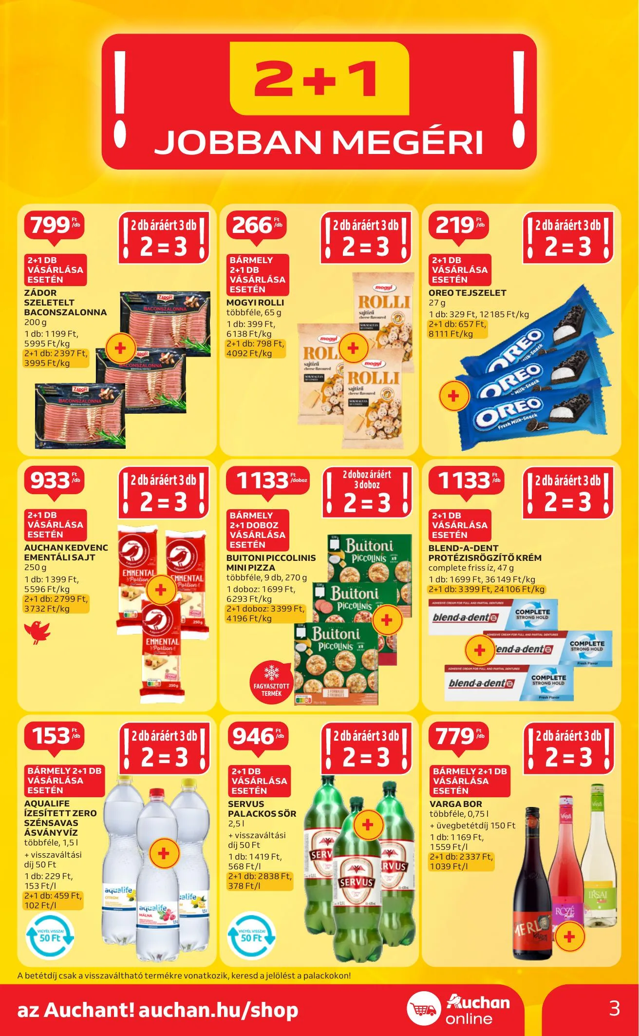 Auchan akciós újság Szupermarket 07.10–07.16 – 3. oldal