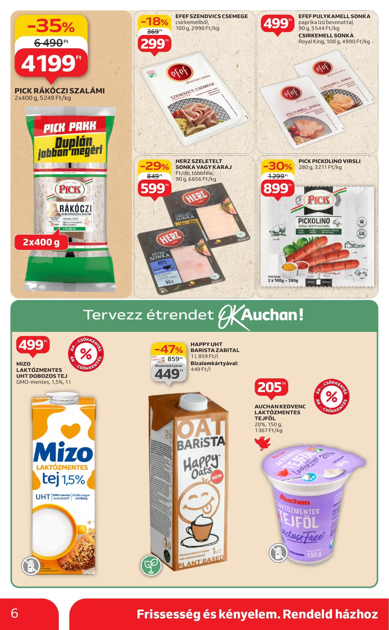 Auchan akciós újság Szupermarket 07.10–07.16 – 6. oldal