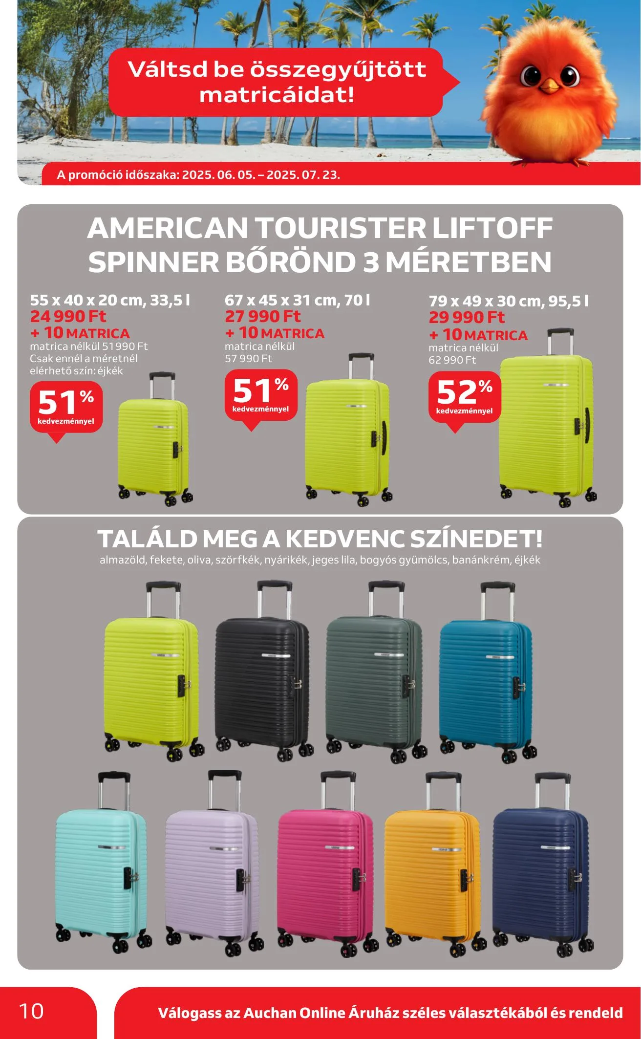 Auchan akciós újság Szupermarket 07.17–07.23 – 10. oldal