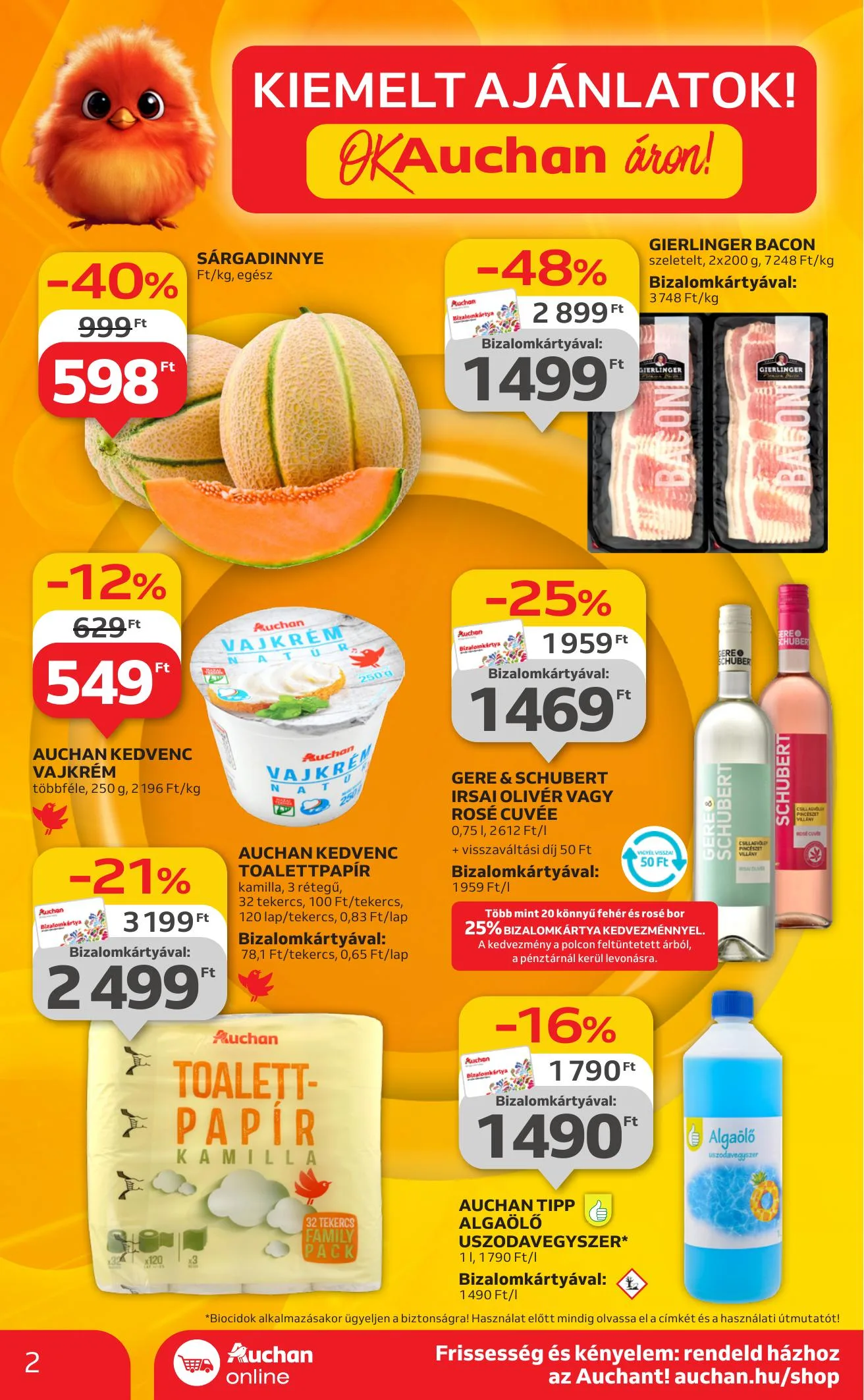 Auchan akciós újság Szupermarket 07.17–07.23 – 2. oldal
