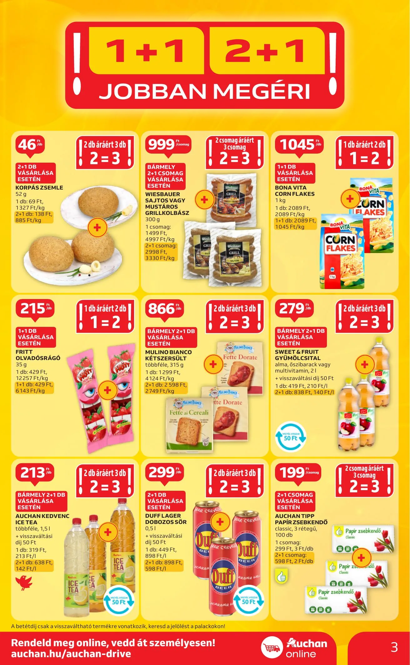 Auchan akciós újság Szupermarket 07.17–07.23 – 3. oldal