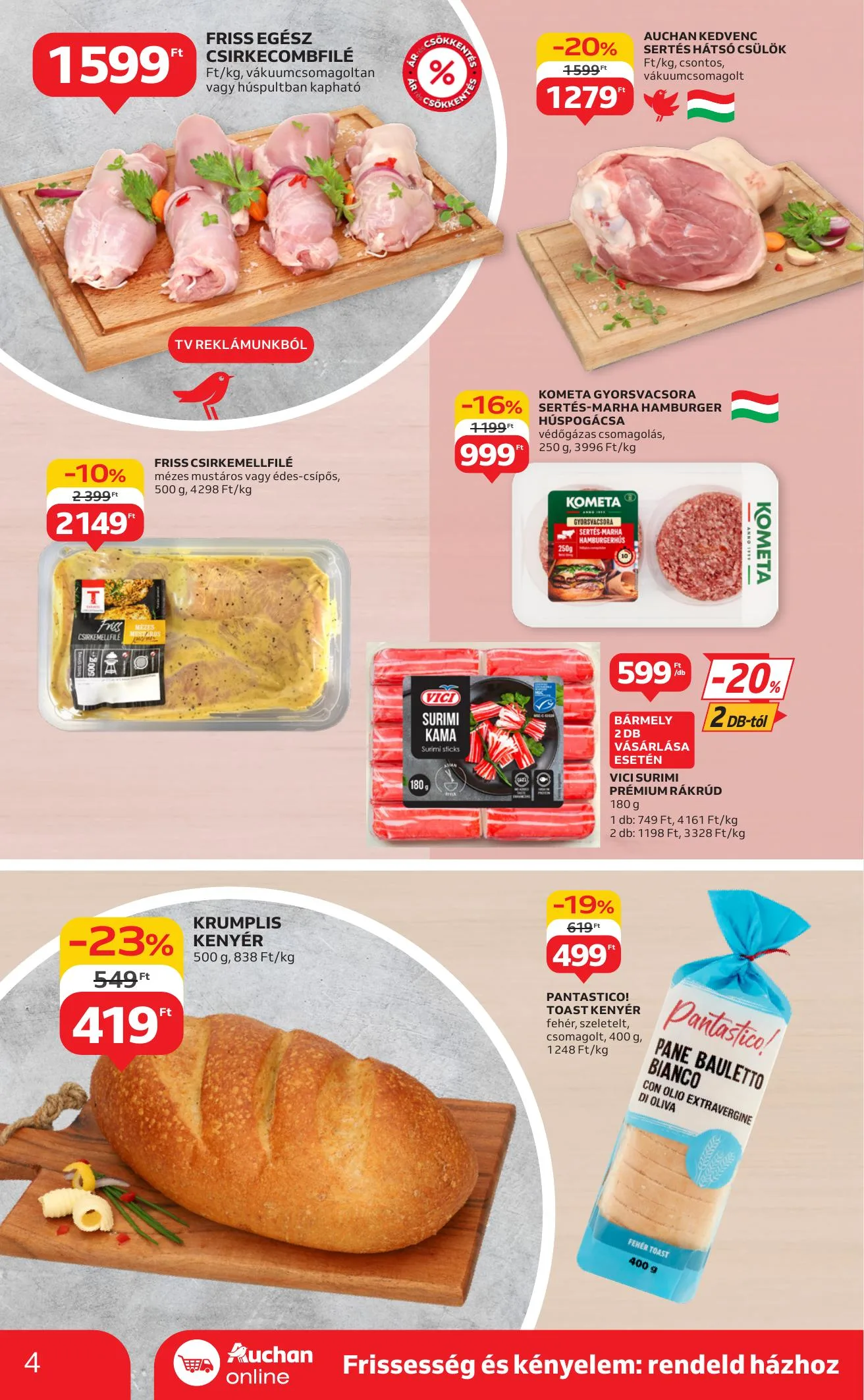 Auchan akciós újság Szupermarket 07.17–07.23 – 4. oldal