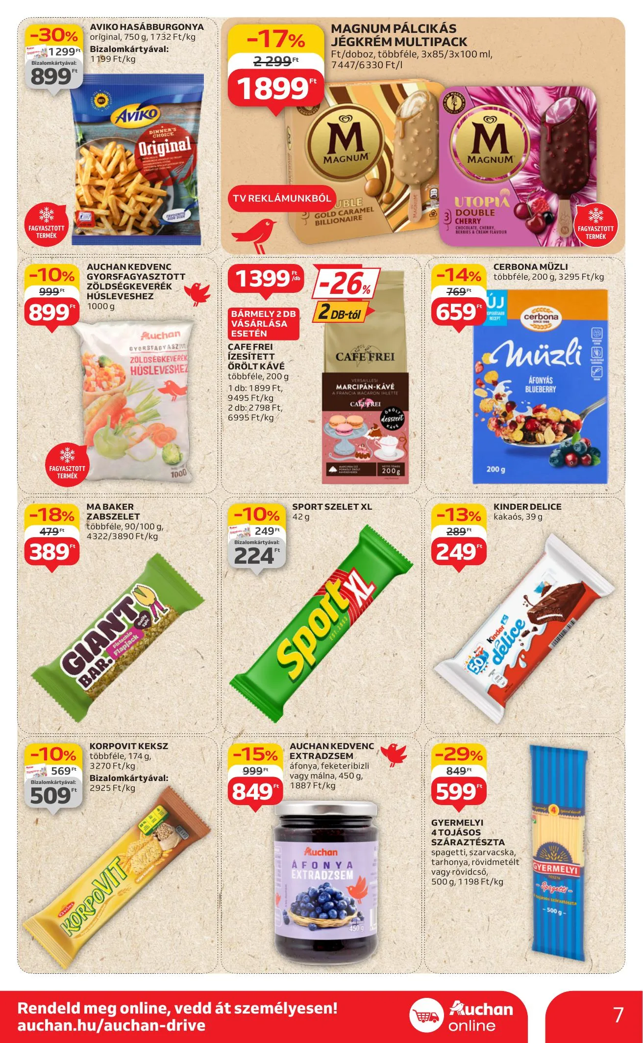 Auchan akciós újság Szupermarket 07.17–07.23 – 7. oldal