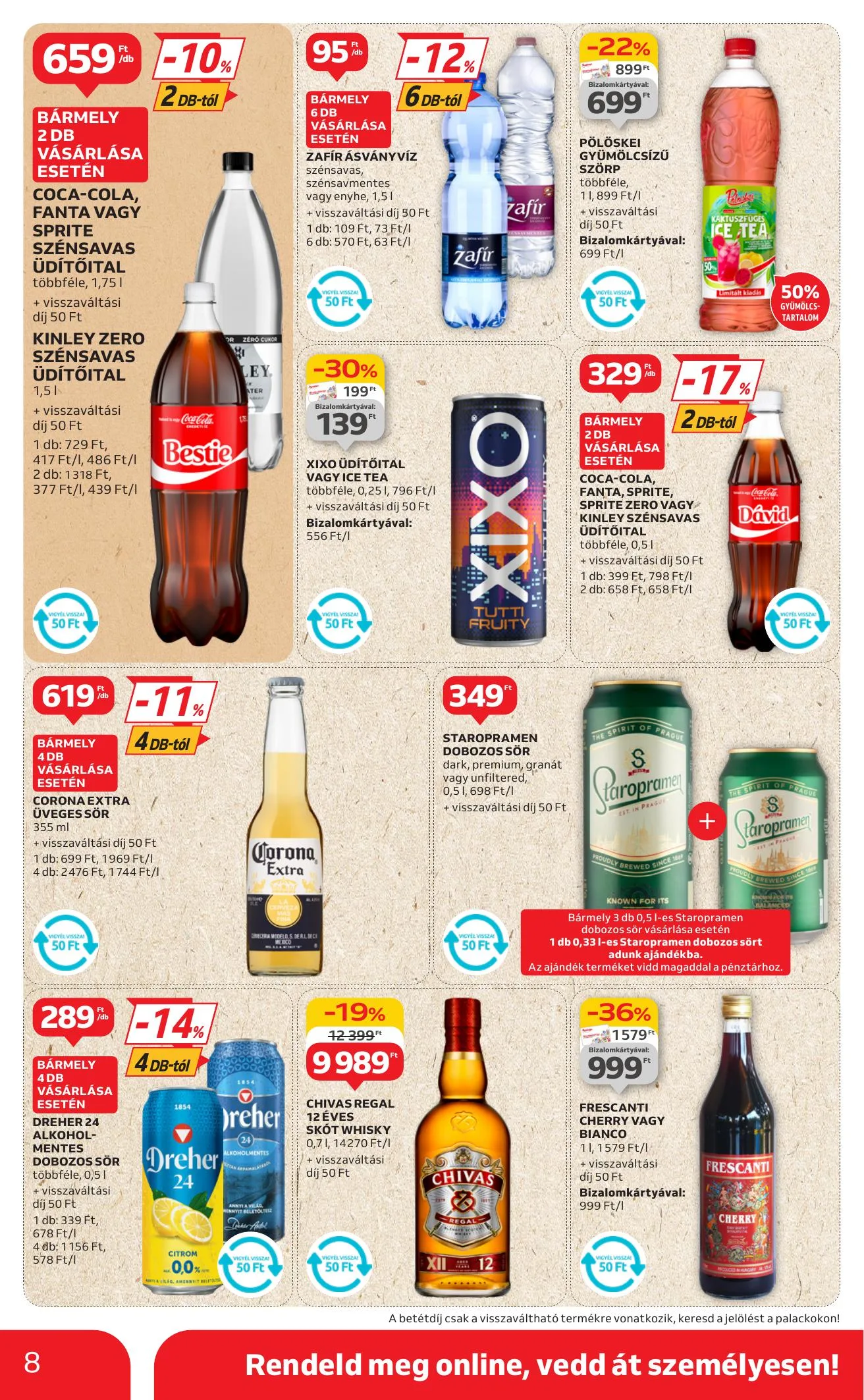 Auchan akciós újság Szupermarket 07.17–07.23 – 8. oldal