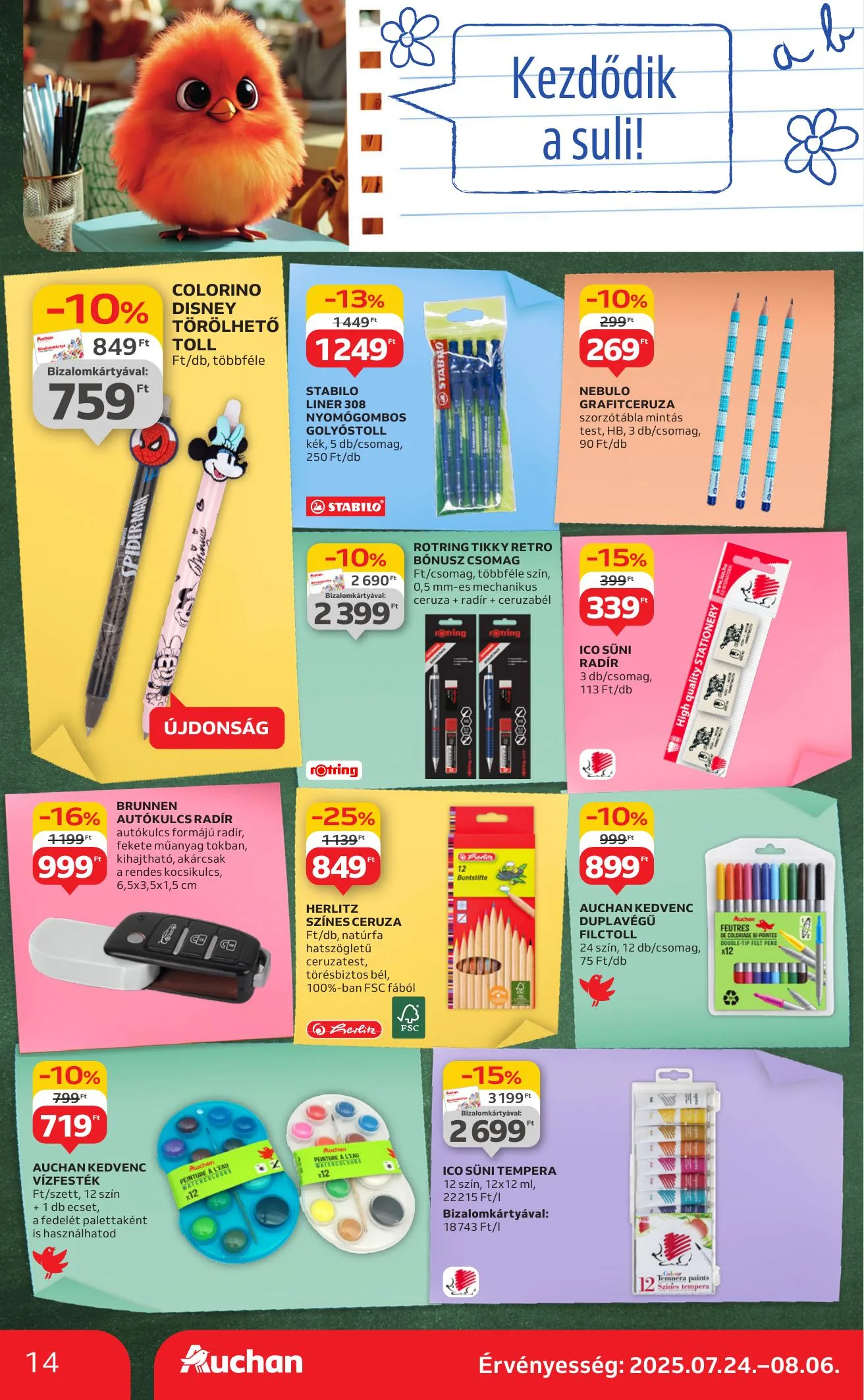 Auchan akciós újság Szupermarket 07.24–07.30 – 14. oldal