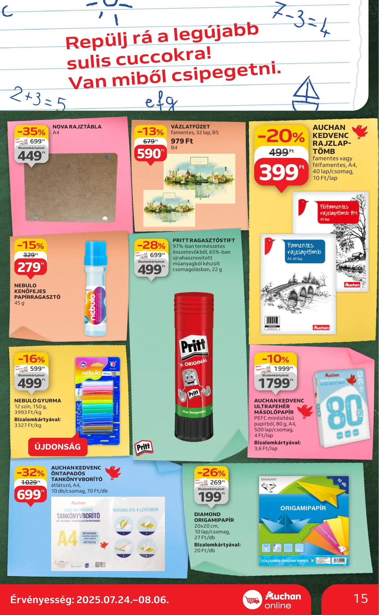 Auchan akciós újság Szupermarket 07.24–07.30 – 15. oldal