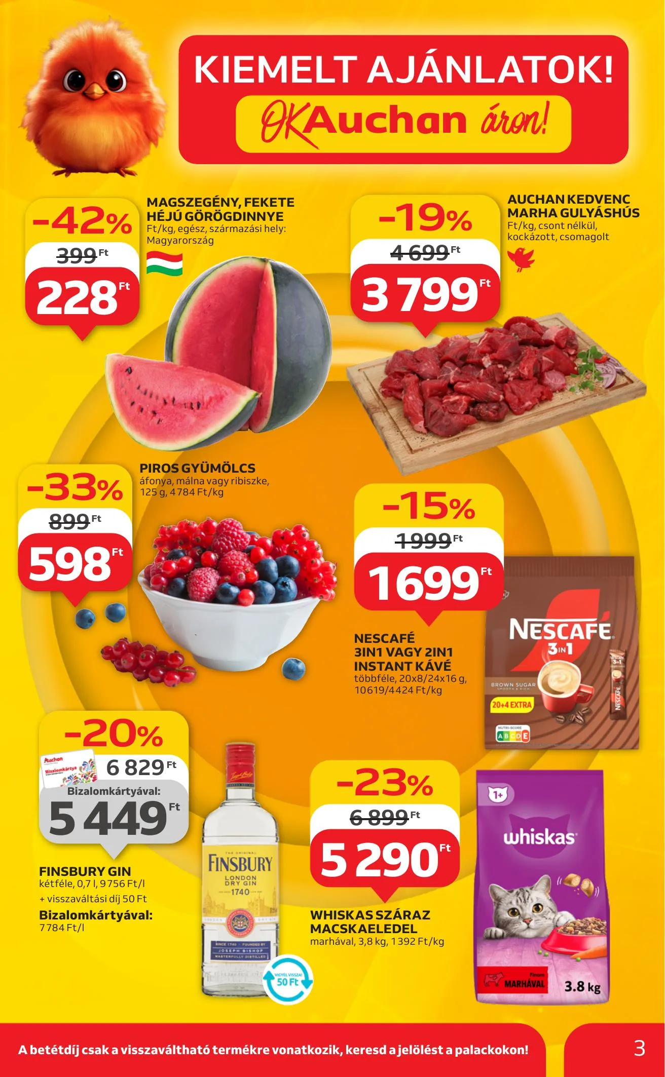 Auchan akciós újság Szupermarket 07.24–07.30 – 3. oldal