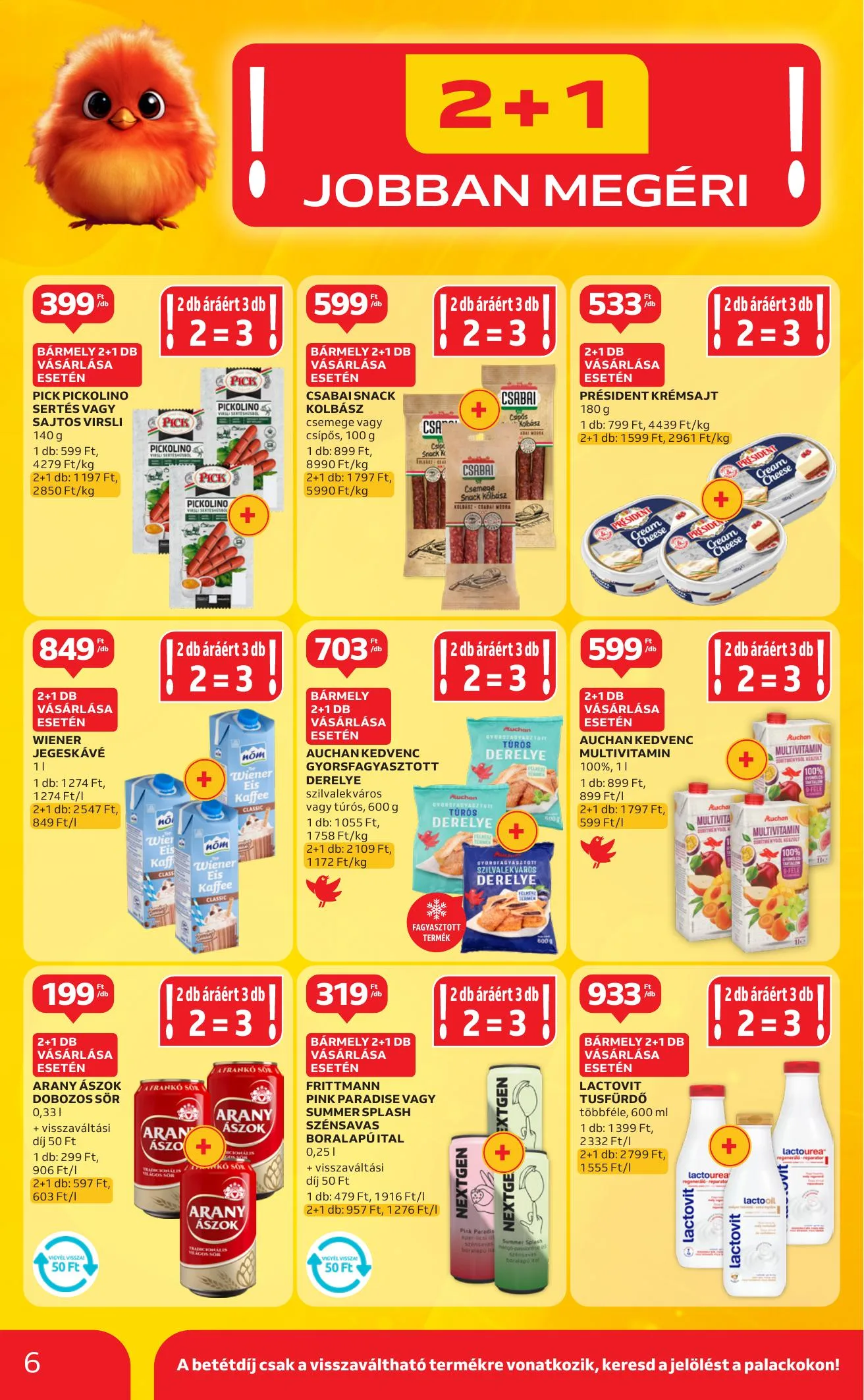 Auchan akciós újság Szupermarket 07.24–07.30 – 6. oldal