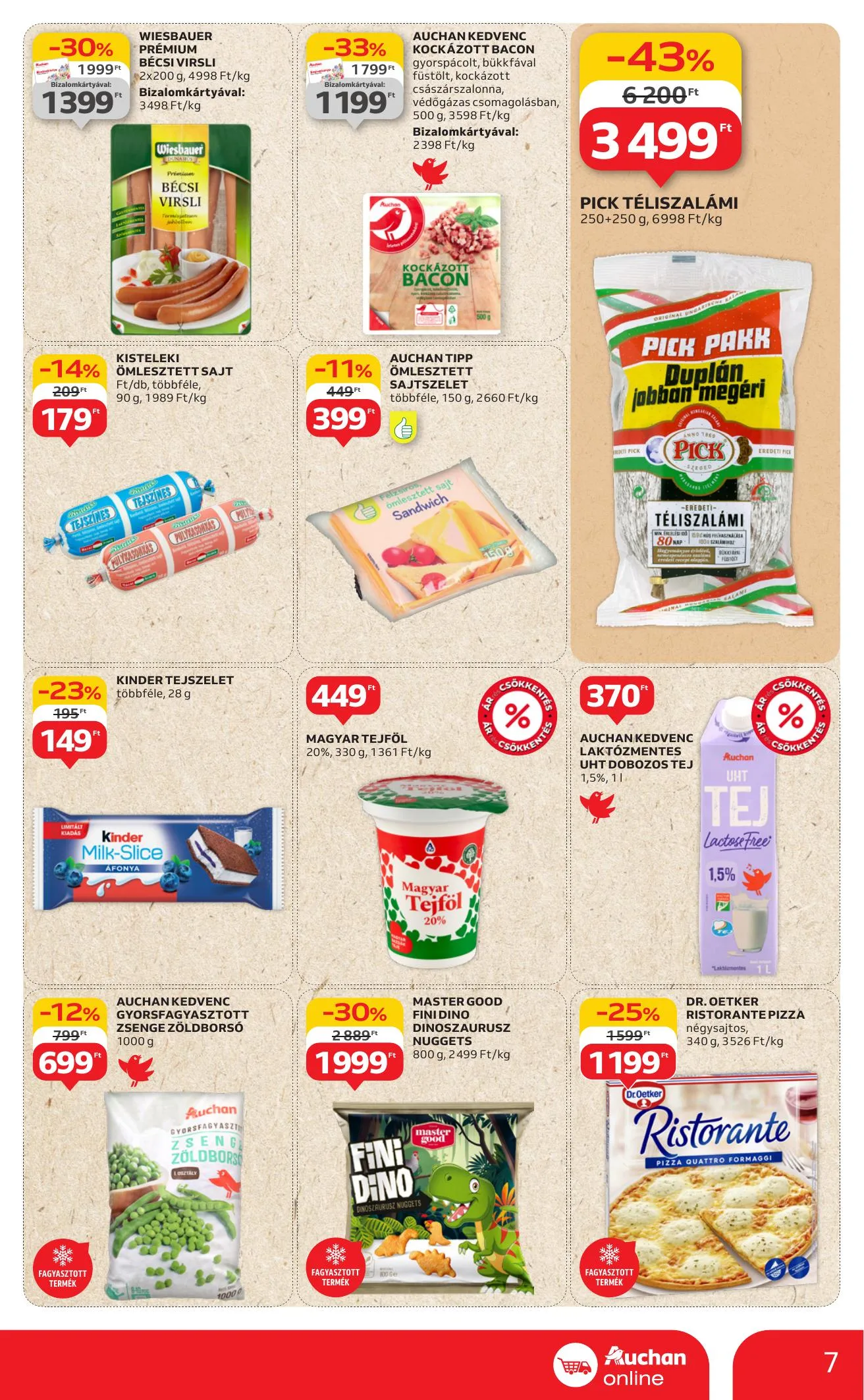 Auchan akciós újság Szupermarket 07.24–07.30 – 7. oldal