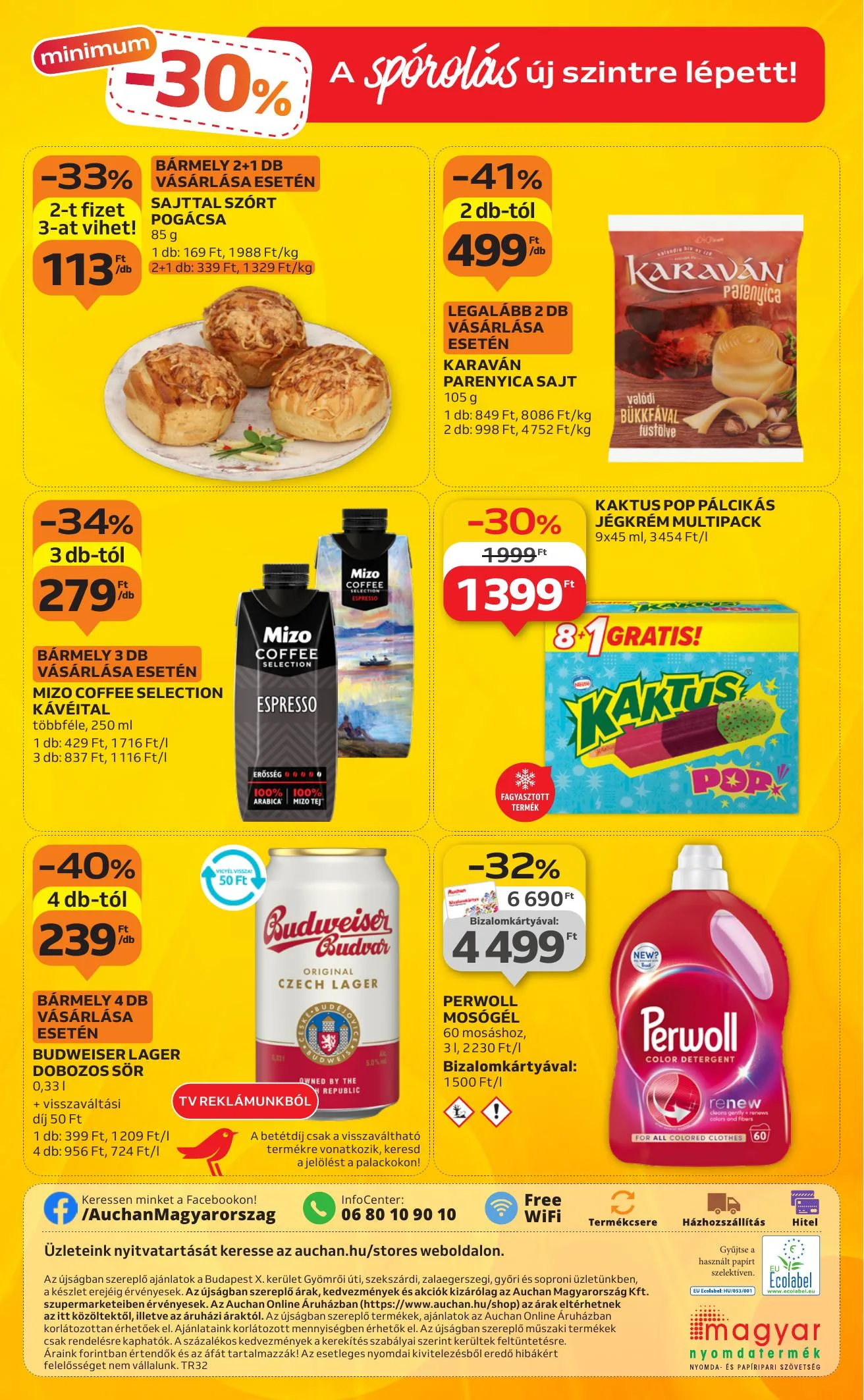 Auchan akciós újság Szupermarket 08.07–08.13 – 16. oldal