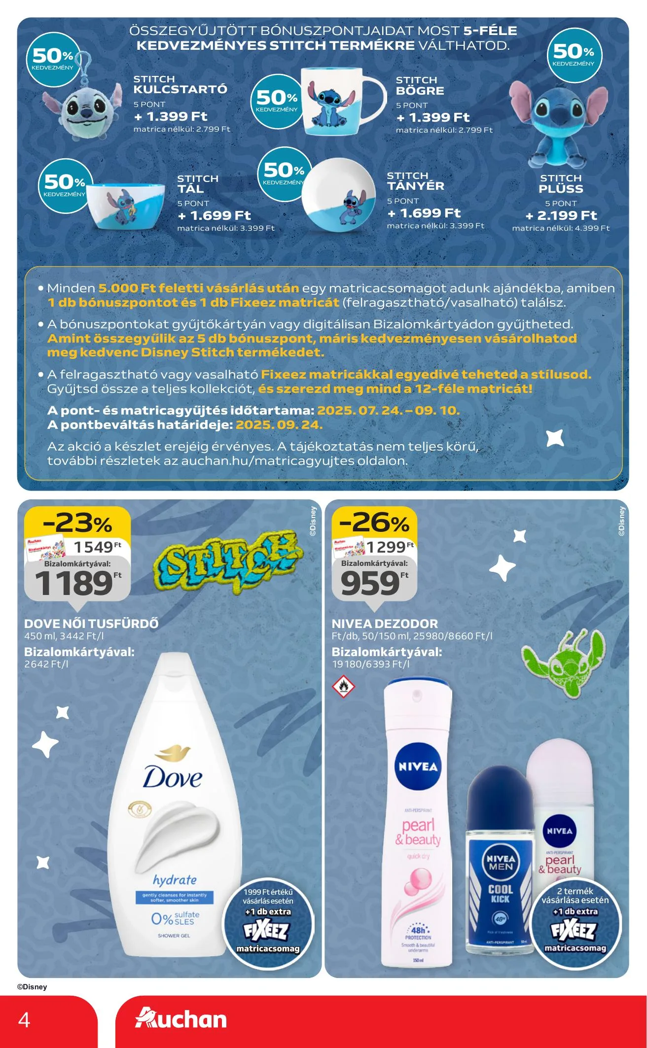 Auchan akciós újság Szupermarket 08.07–08.13 – 4. oldal