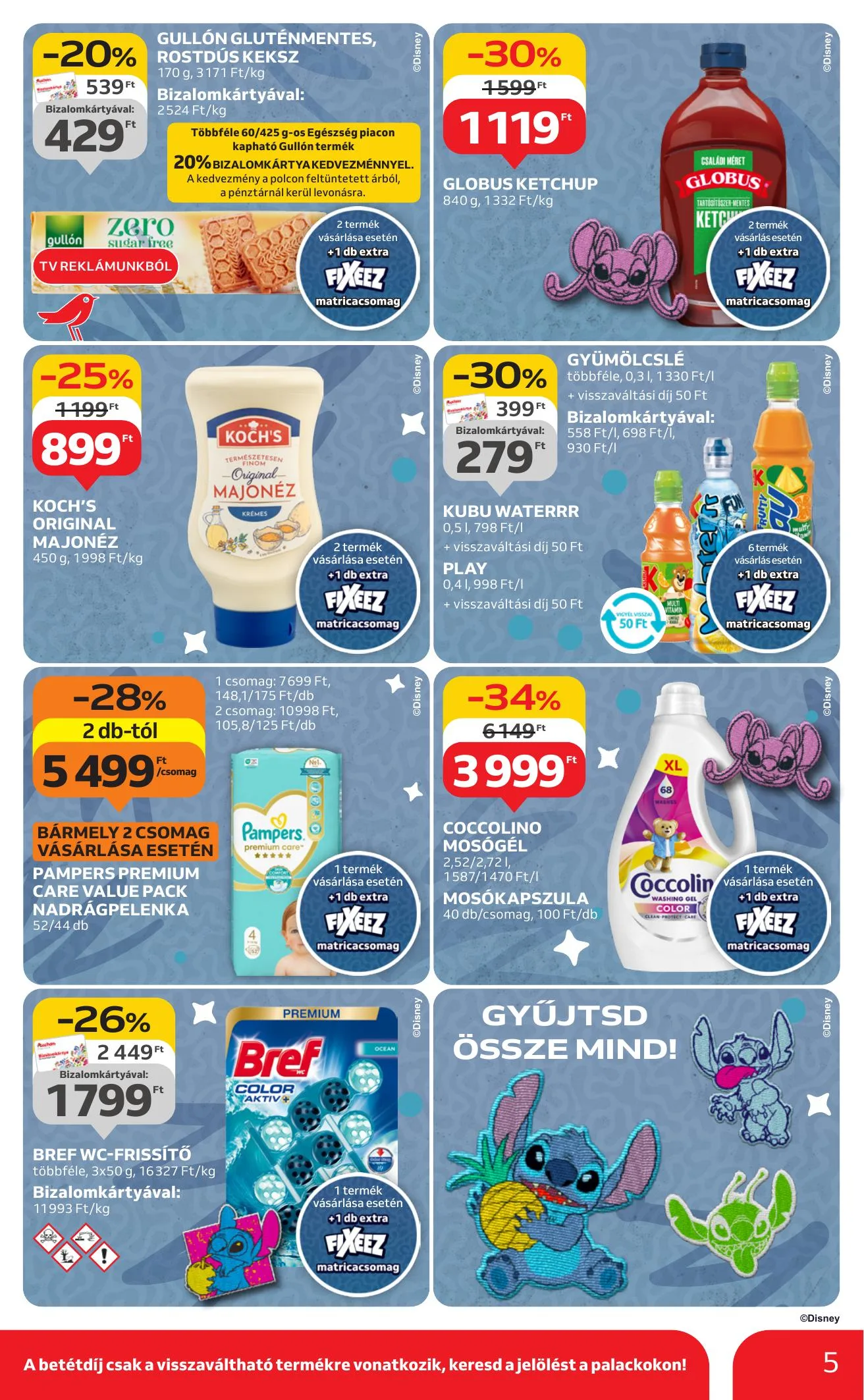 Auchan akciós újság Szupermarket 08.07–08.13 – 5. oldal