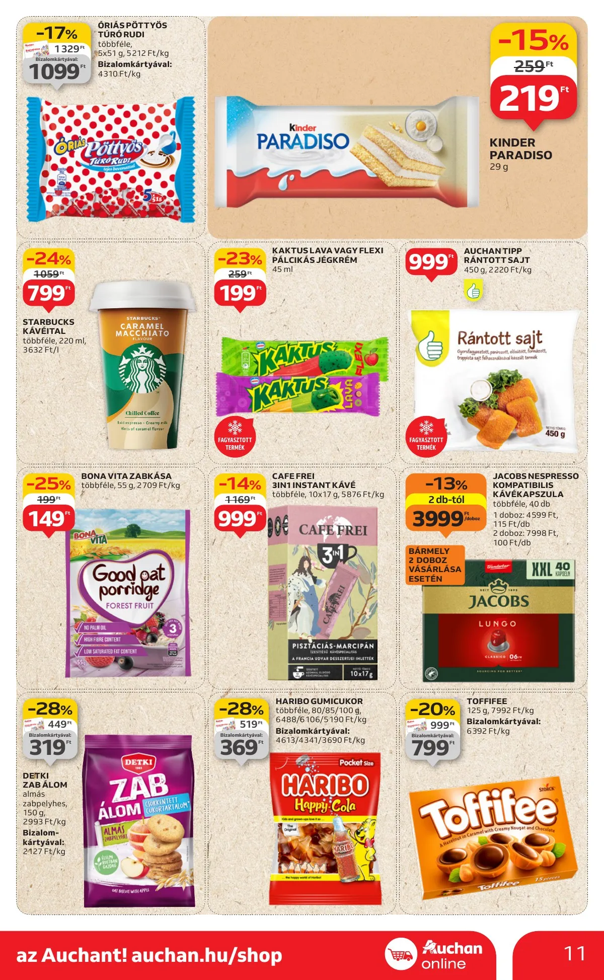 Auchan akciós újság Szupermarket 08.14–08.19 – 11. oldal