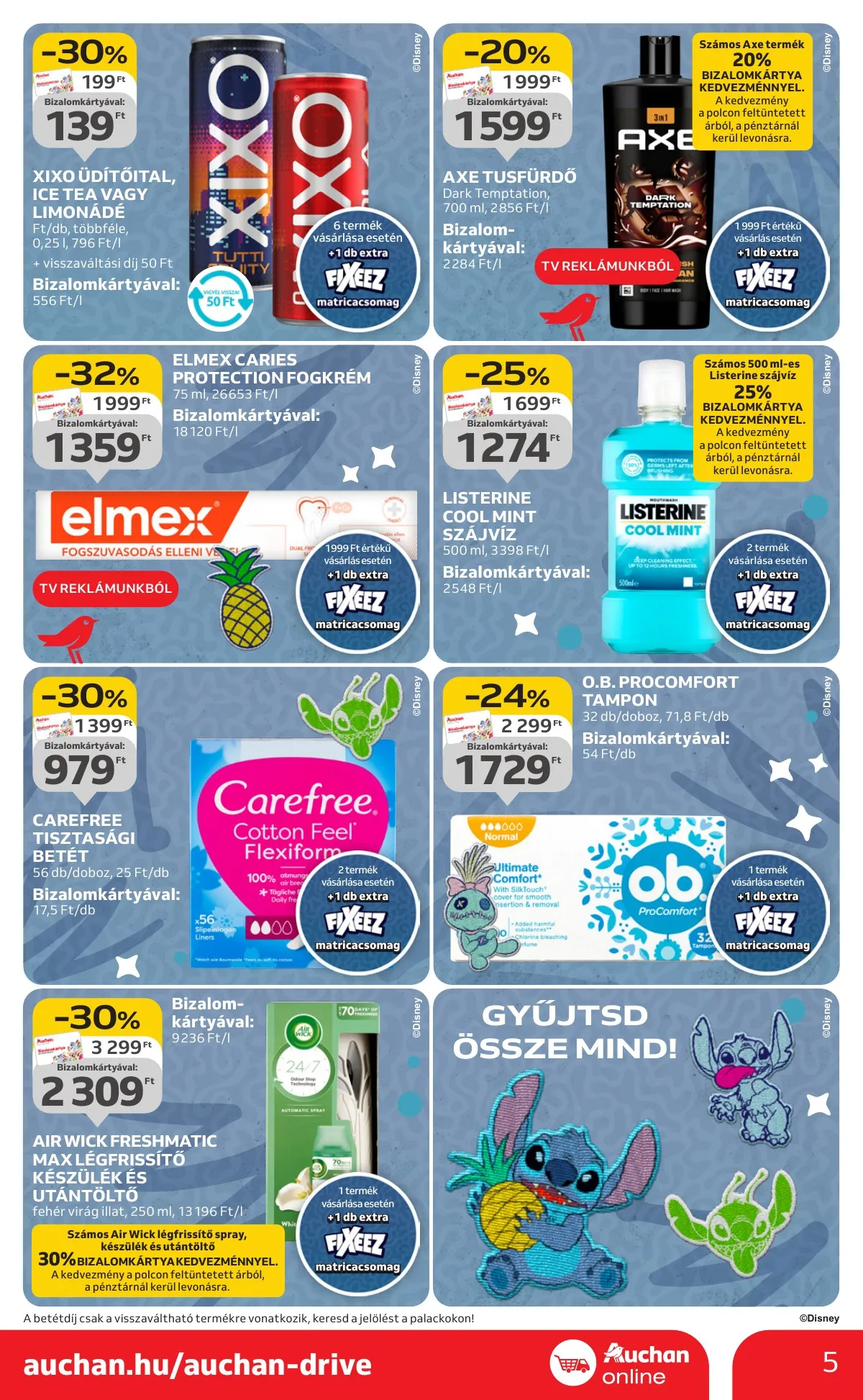 Auchan akciós újság Szupermarket 08.14–08.19 – 5. oldal