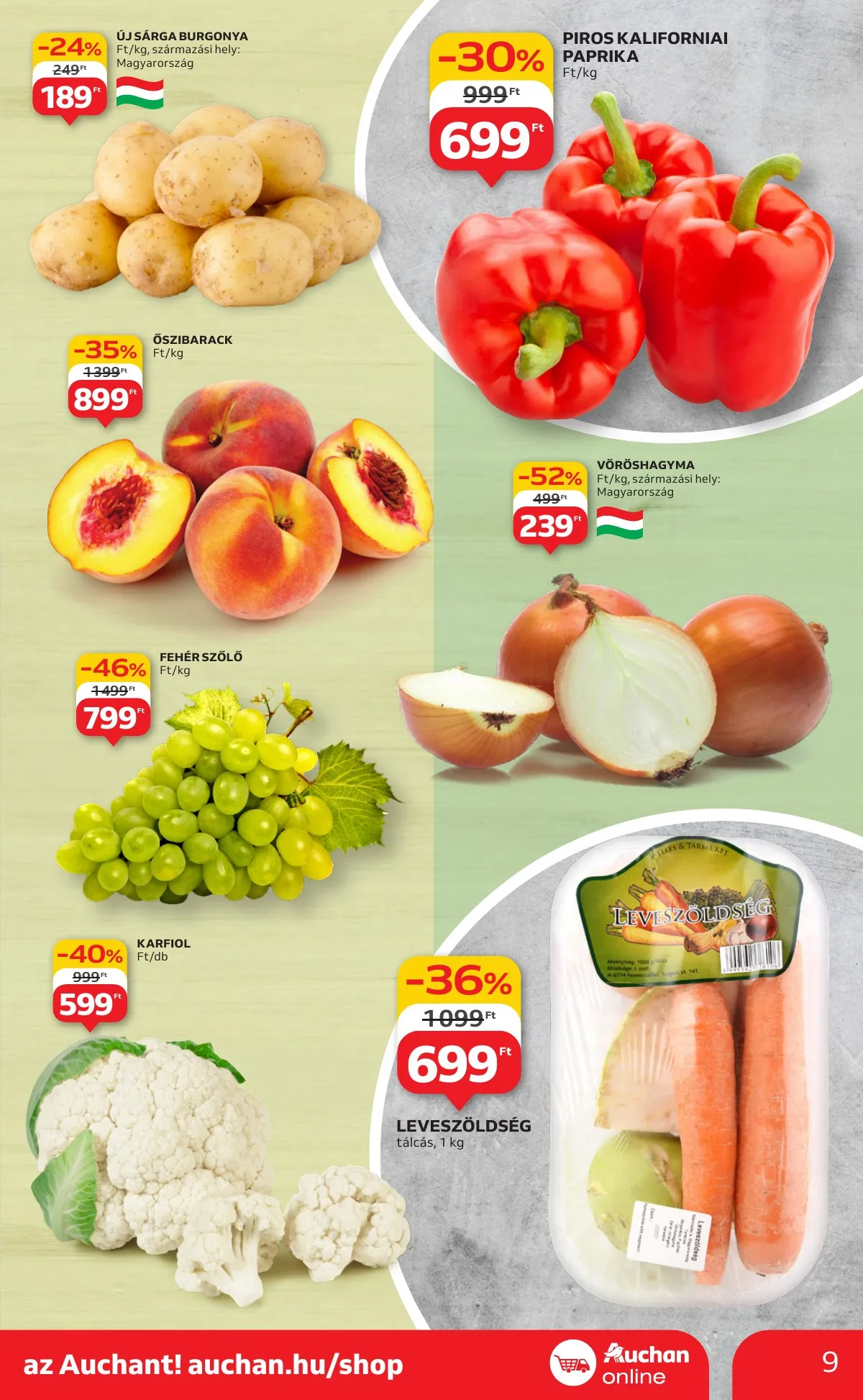 Auchan akciós újság Szupermarket 08.14–08.19 – 9. oldal