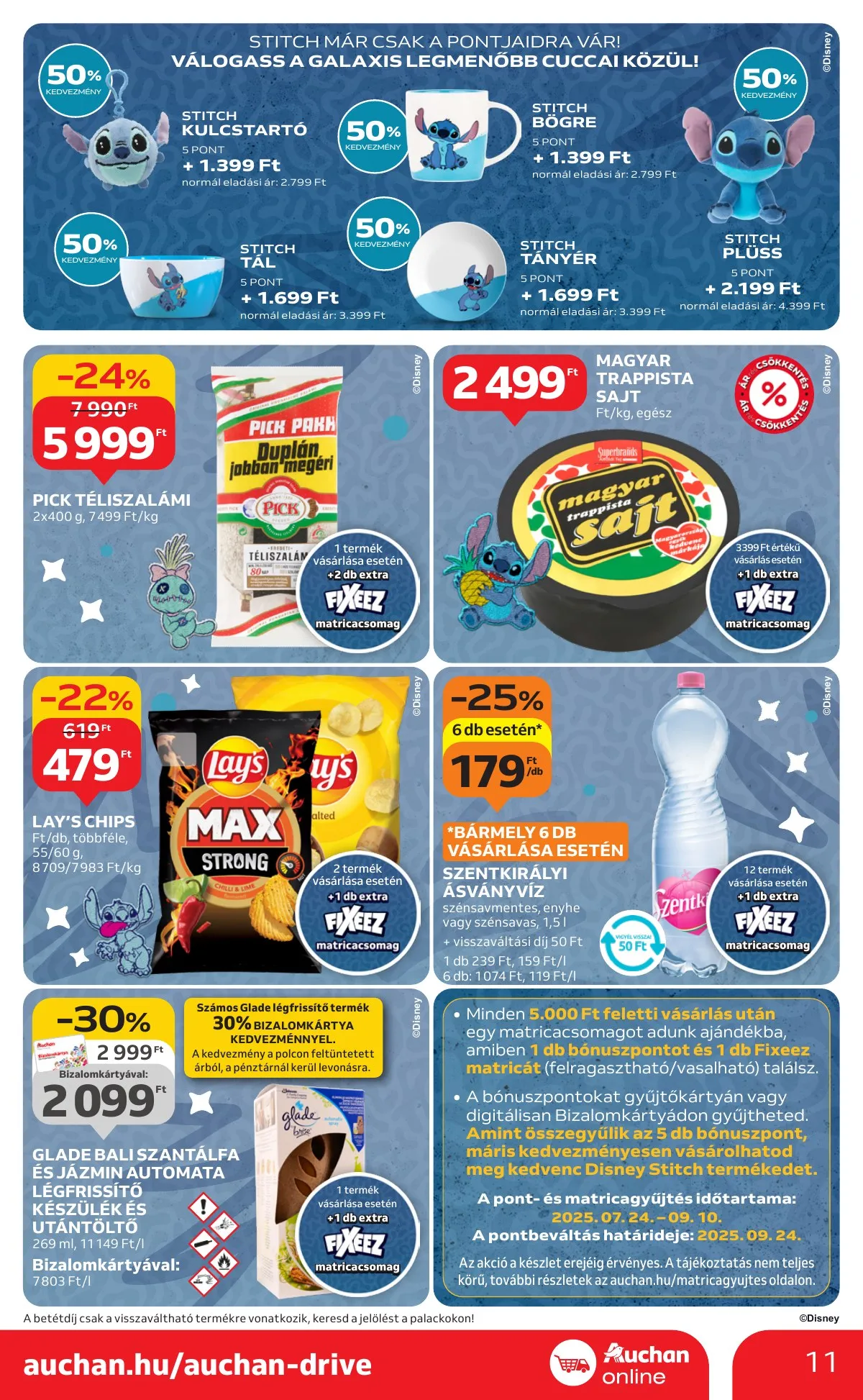 Auchan akciós újság Szupermarket 08.21–08.27 – 11. oldal