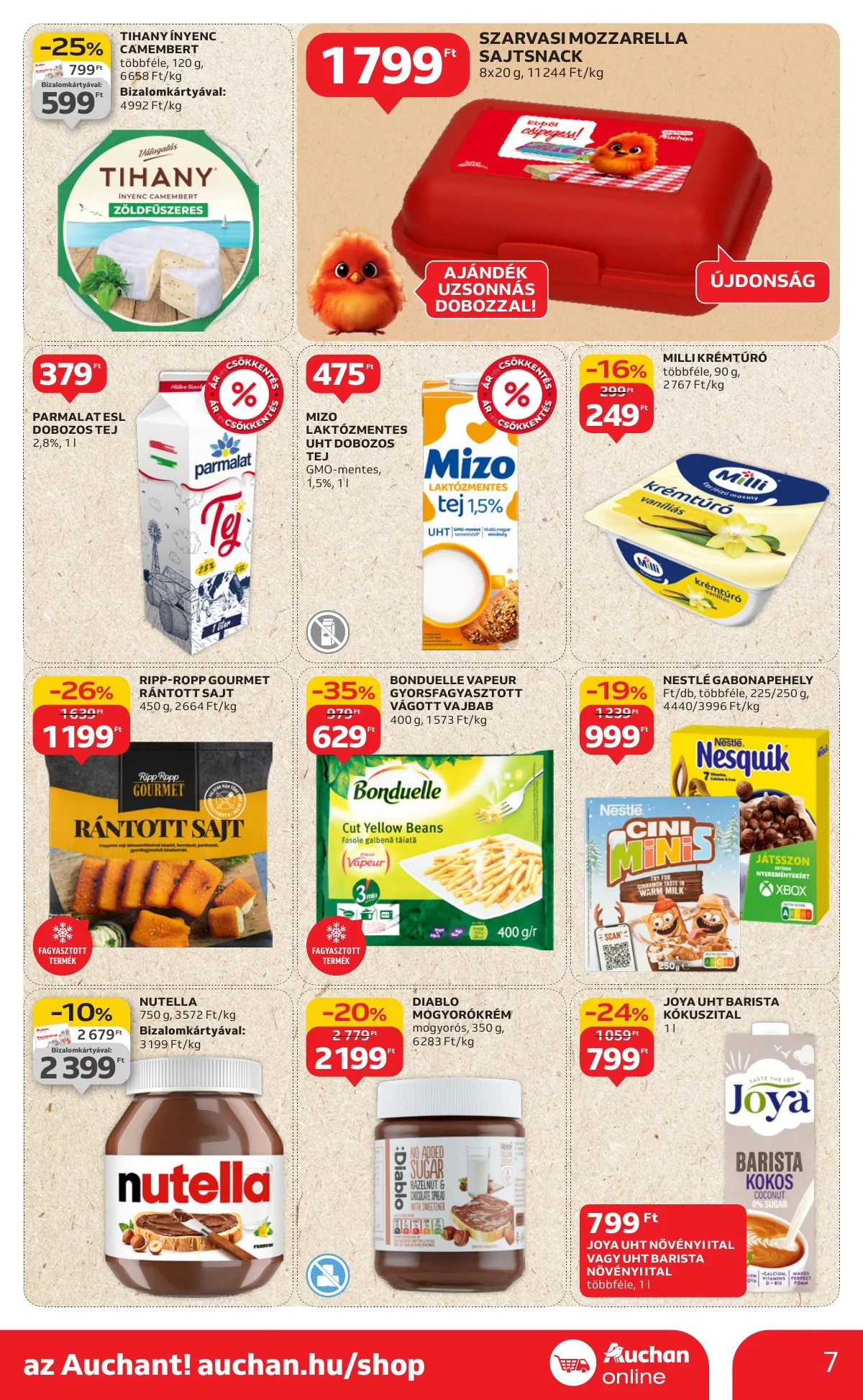 Auchan akciós újság Szupermarket 08.21–08.27 – 7. oldal