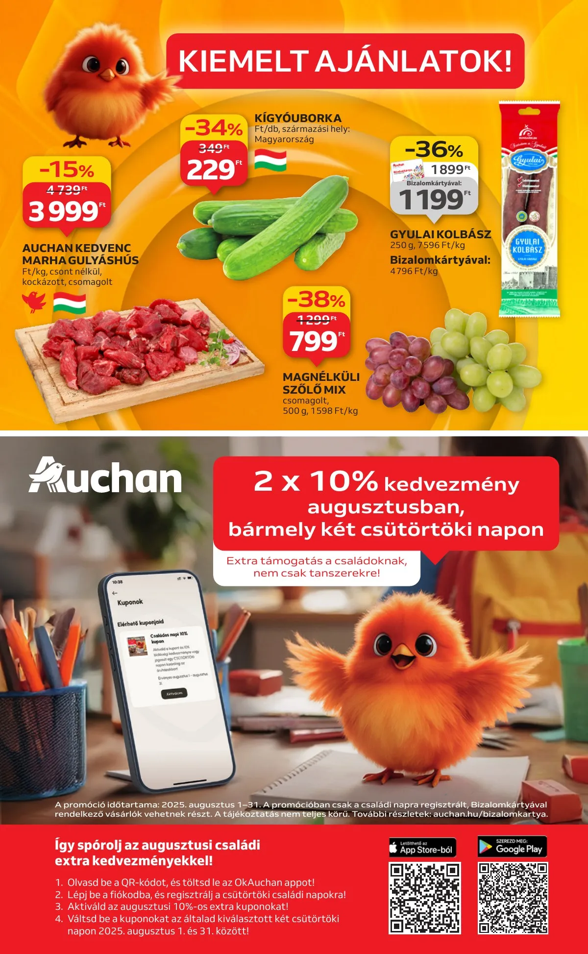 Auchan akciós újság Szupermarket 08.28–09.03 – 5. oldal