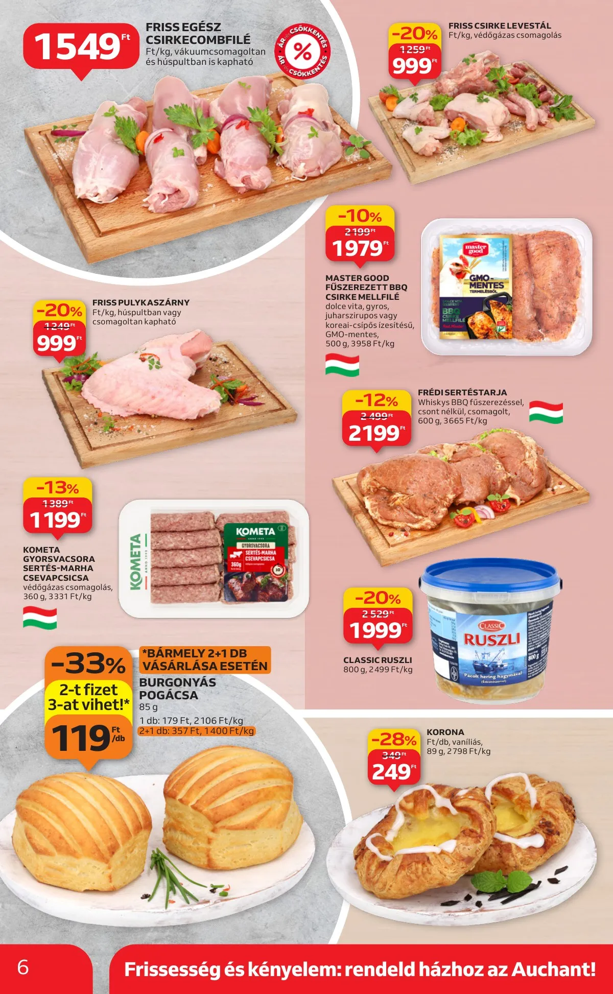 Auchan akciós újság Szupermarket 08.28–09.03 – 6. oldal