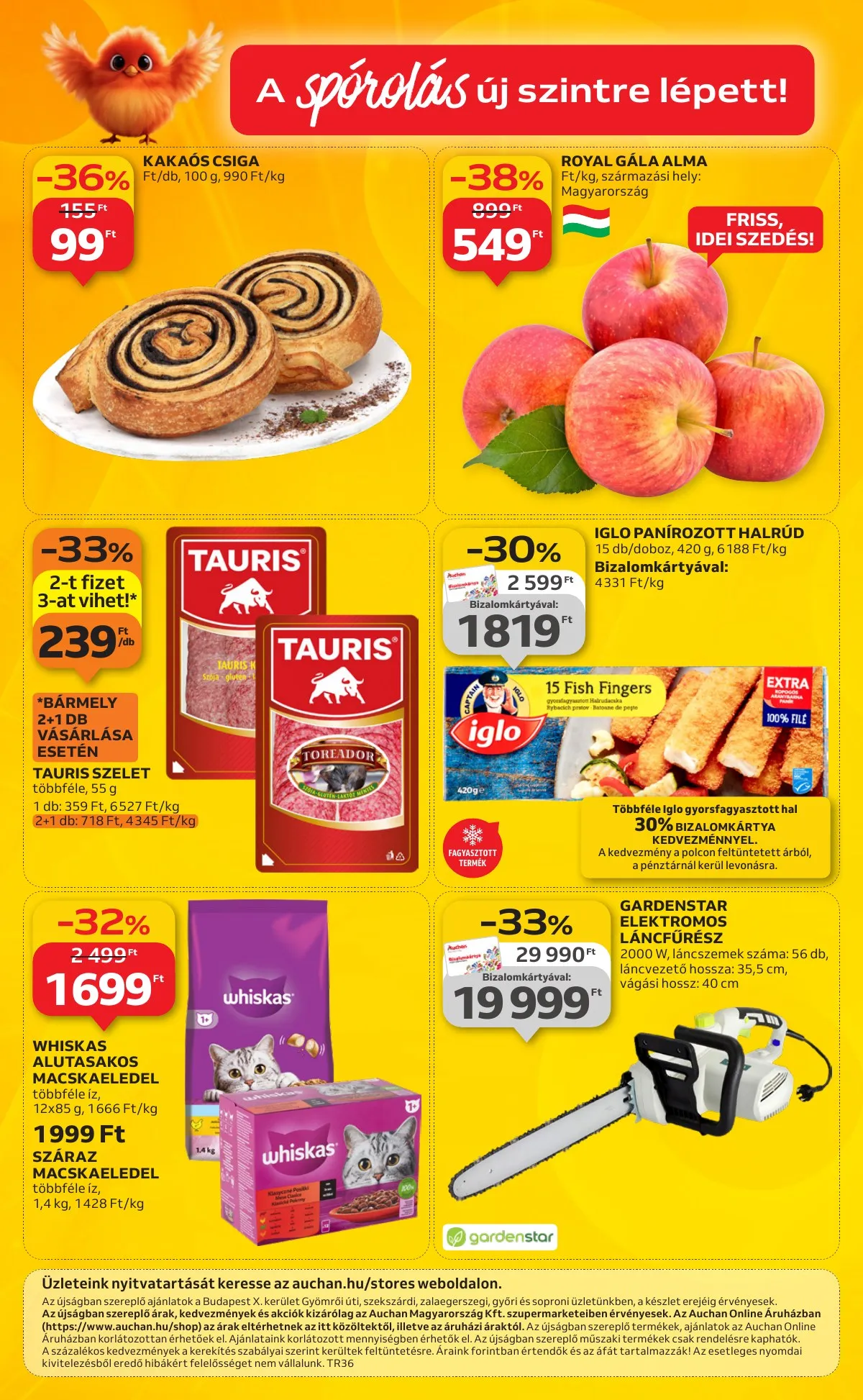 Auchan akciós újság Szupermarket 09.04–09.10 – 16. oldal