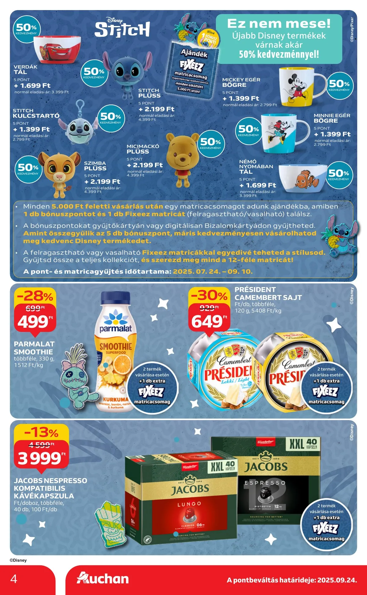 Auchan akciós újság Szupermarket 09.04–09.10 – 4. oldal