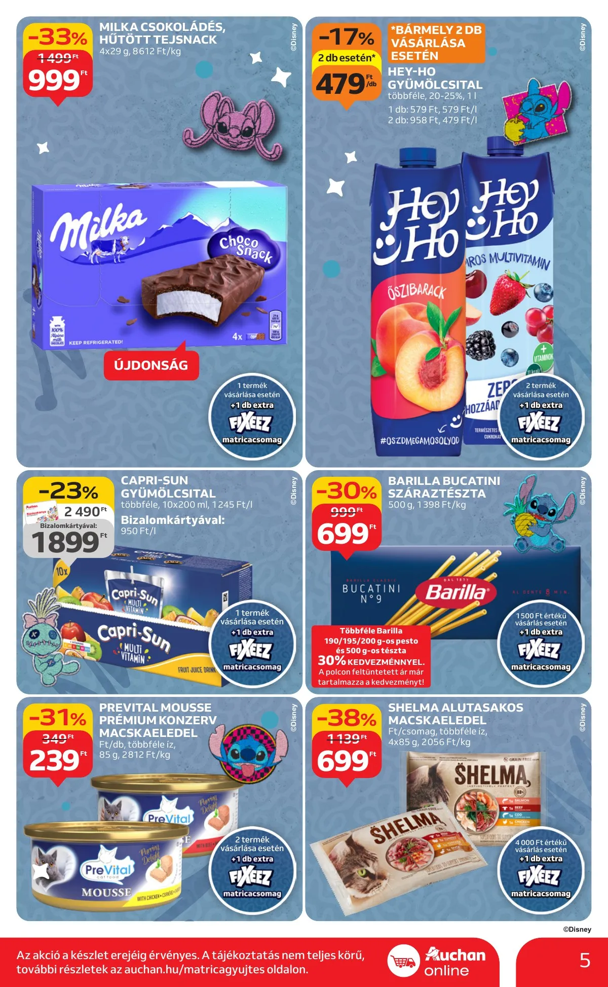 Auchan akciós újság Szupermarket 09.04–09.10 – 5. oldal