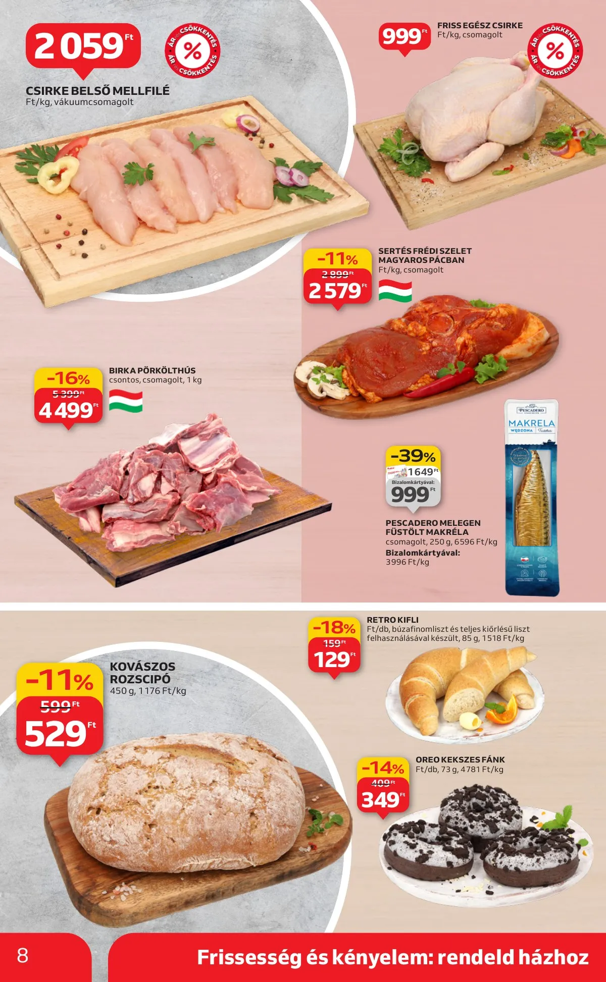 Auchan akciós újság Szupermarket 09.04–09.10 – 8. oldal