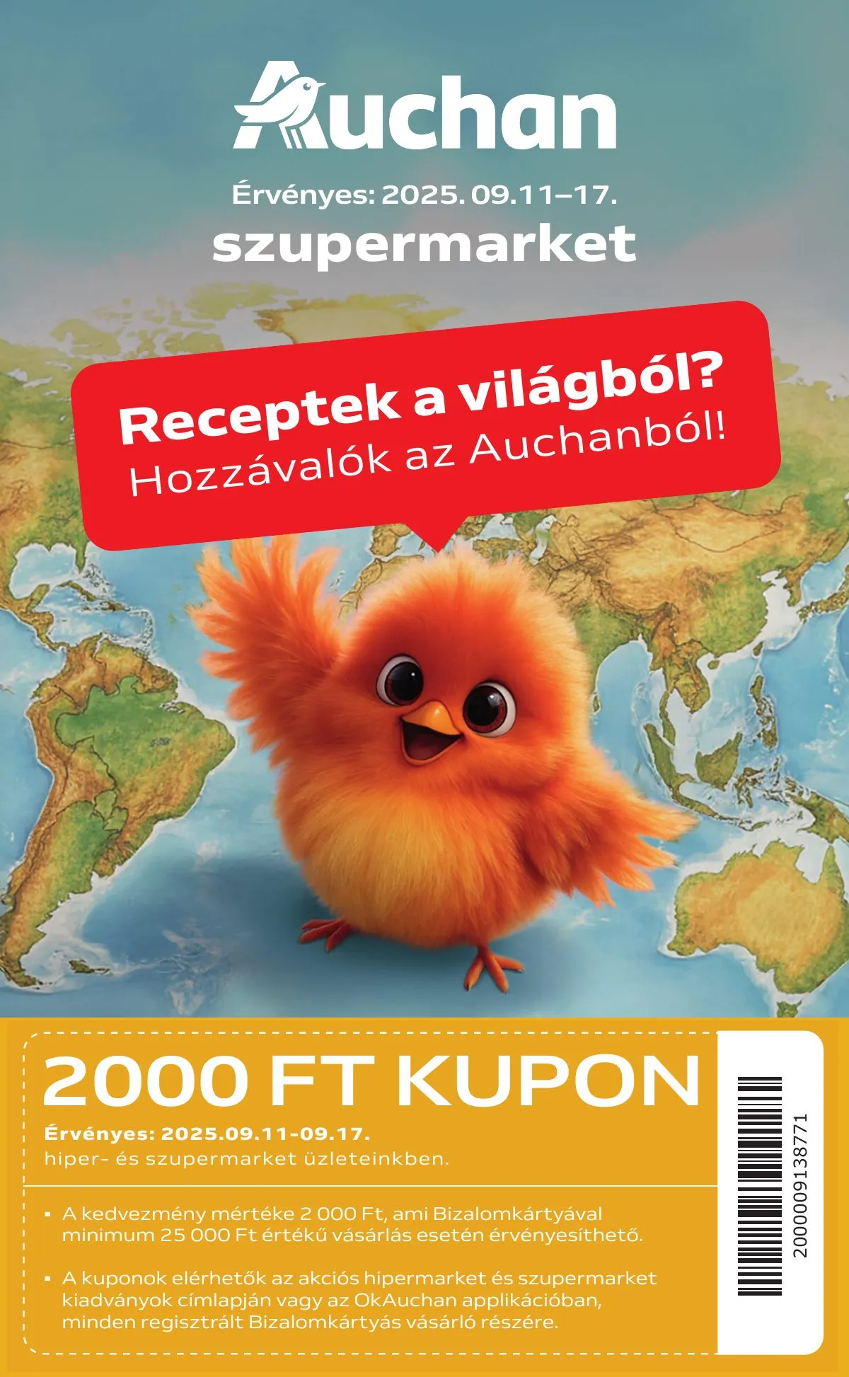 Auchan akciós újság Szupermarket 09.11–09.17
