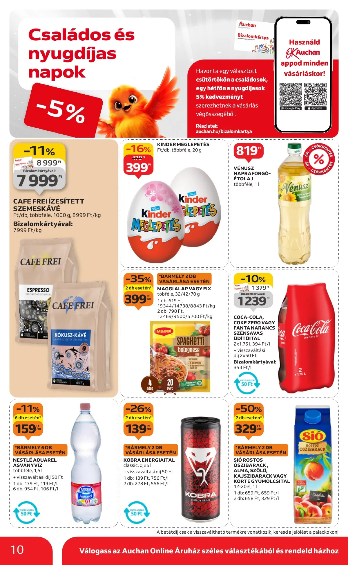Auchan akciós újság Szupermarket 09.11–09.17 – 10. oldal