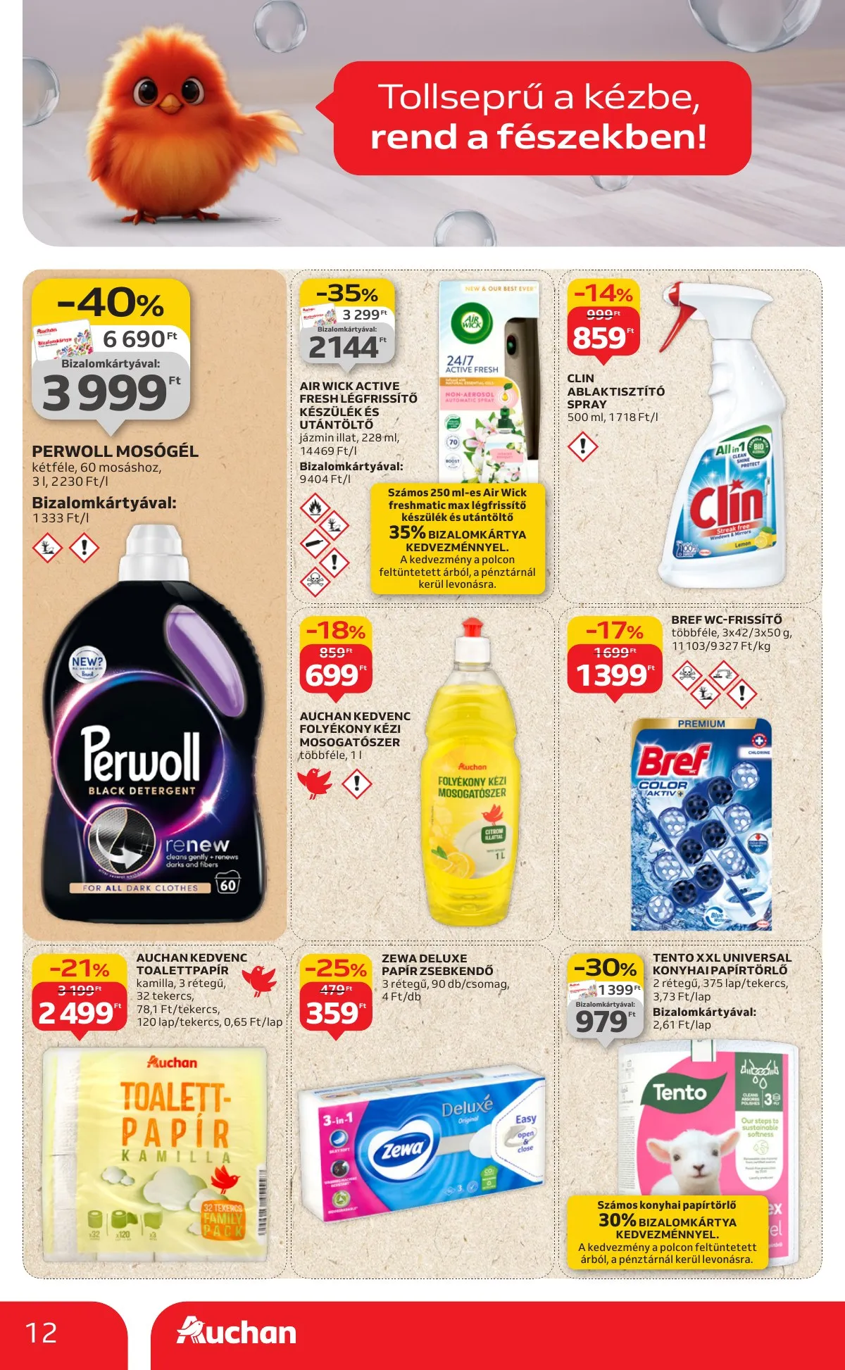 Auchan akciós újság Szupermarket 09.11–09.17 – 12. oldal